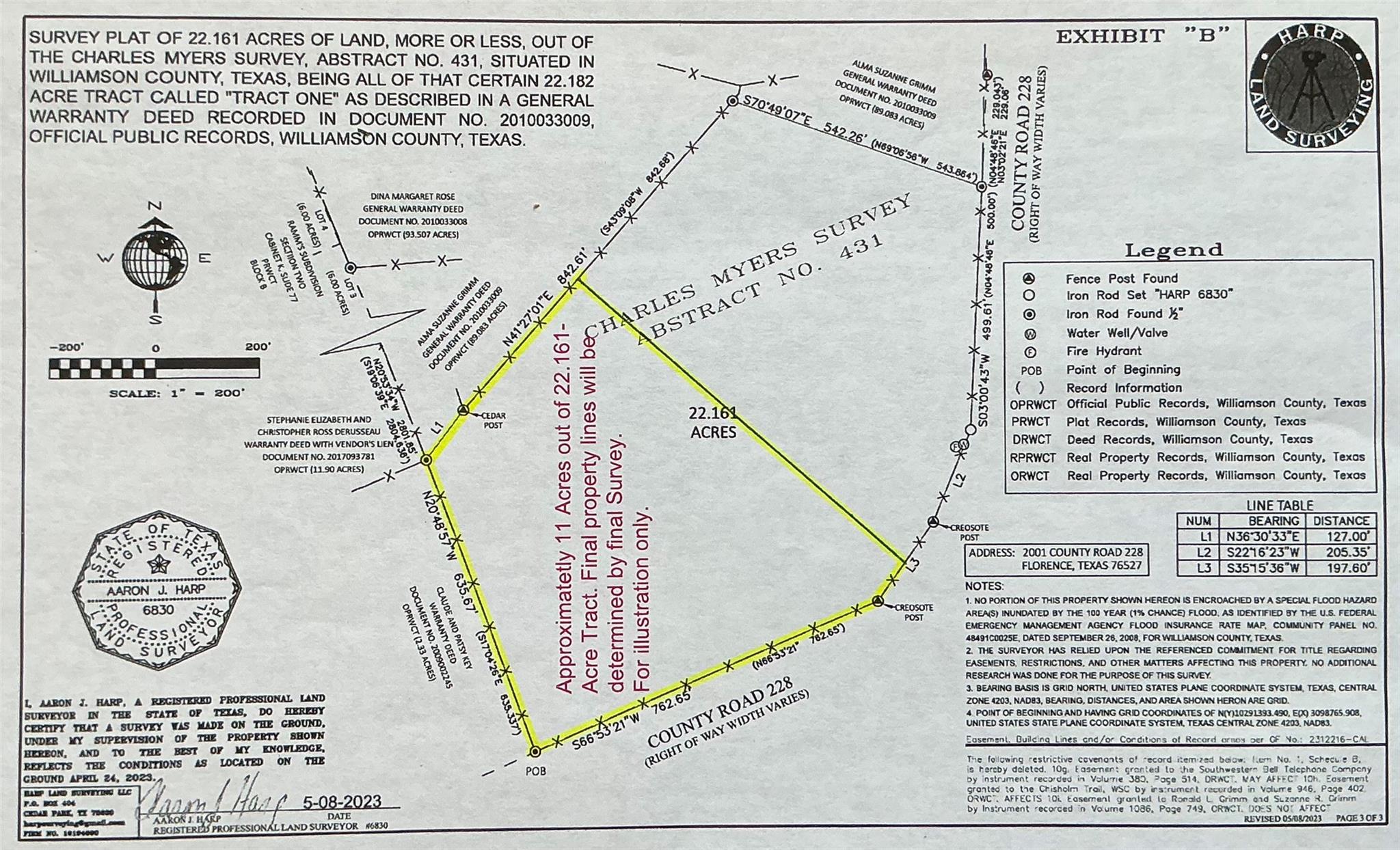 0000 County Road 228 Rd, Florence, TX 76527
