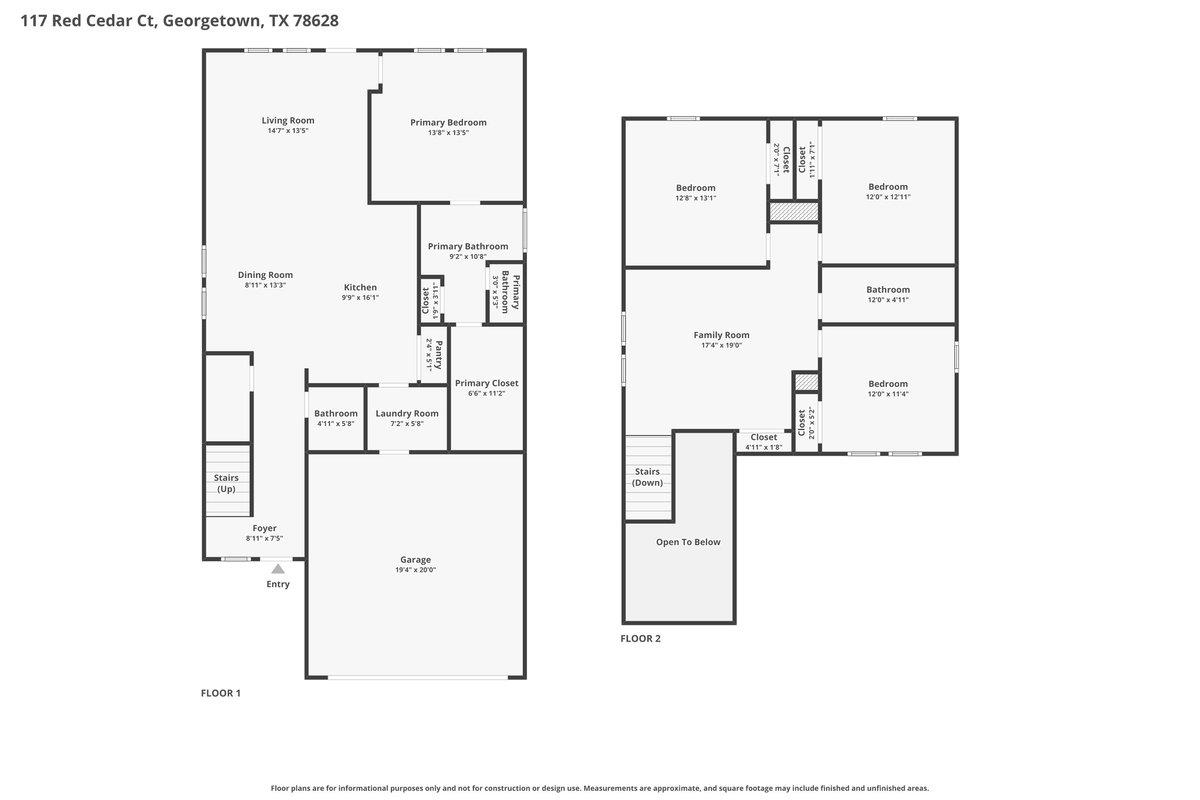 117 Red Cedar Ct, Georgetown, TX 78628