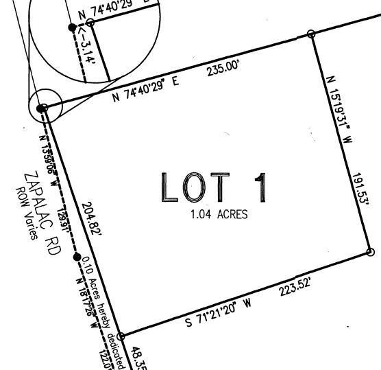 TBD Lot 1 Zapalac Rd, Smithville, TX 78957