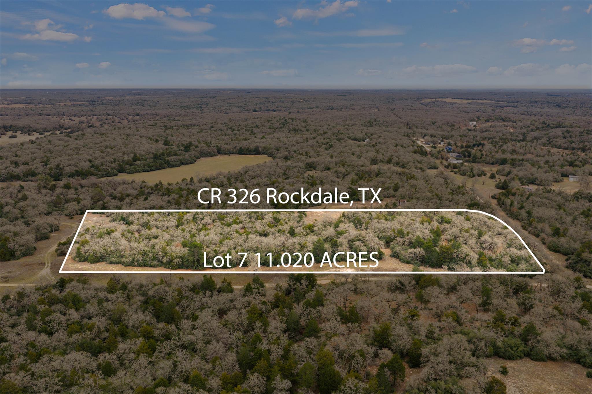00 CR 326 Lot 7, Rockdale, TX 76567