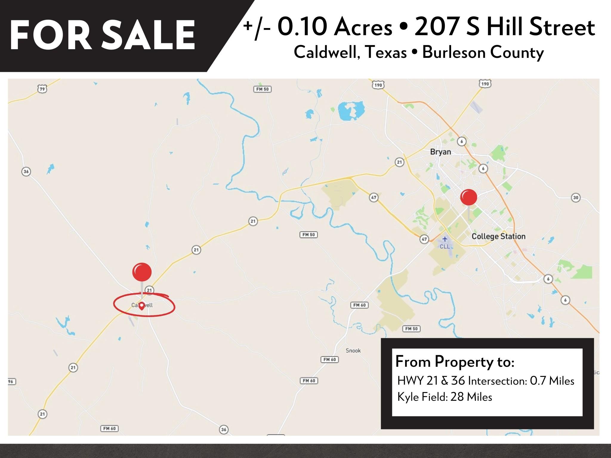 207 S Hill St, Caldwell, TX 77836