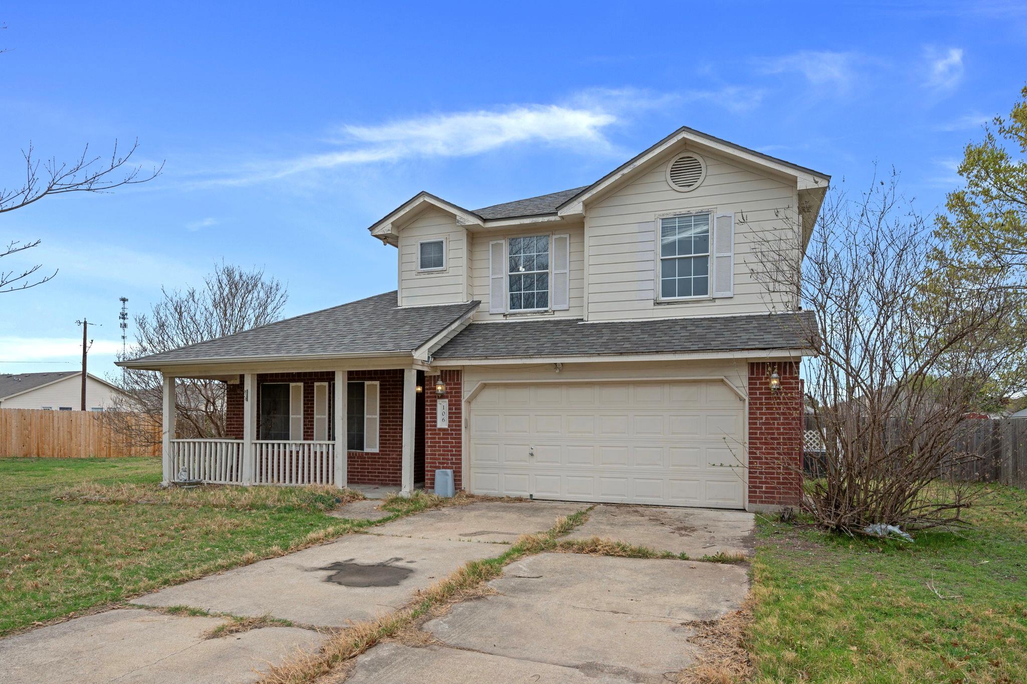 106 Bennett Cv, Hutto, TX 78634