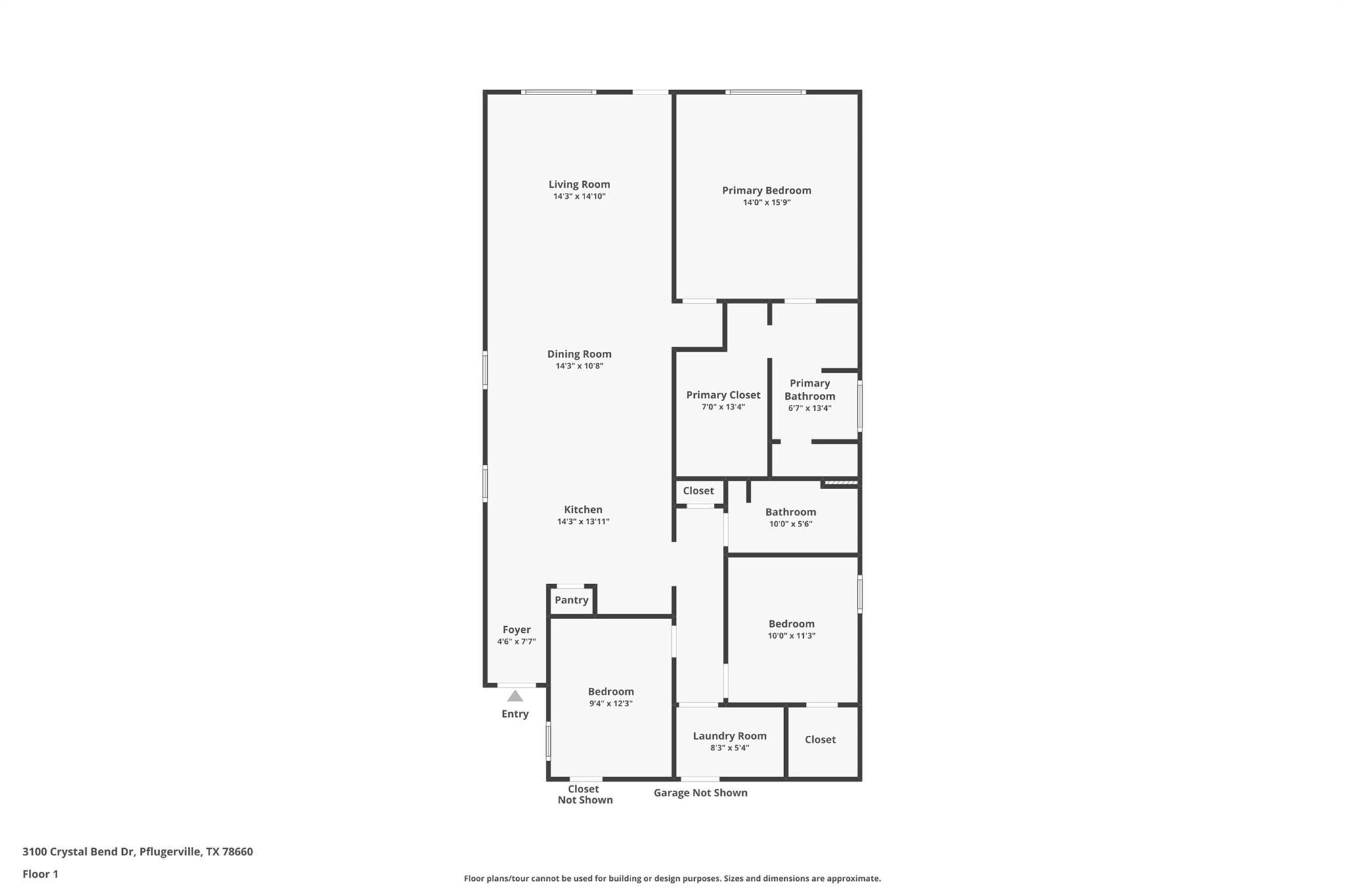 3100 Crystal Bend Dr, Pflugerville, TX 78660