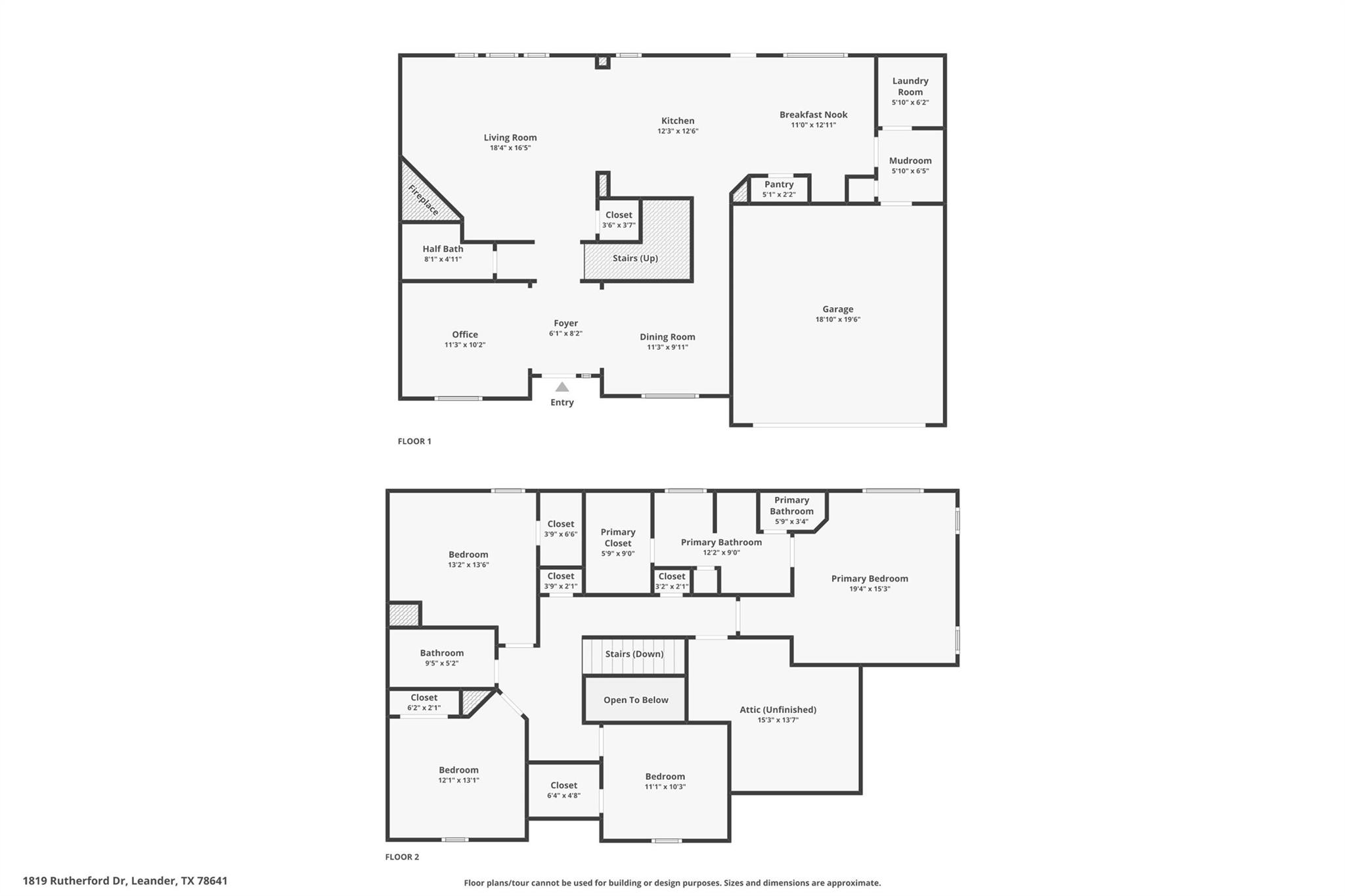 1819 Rutherford Dr, Leander, TX 78641