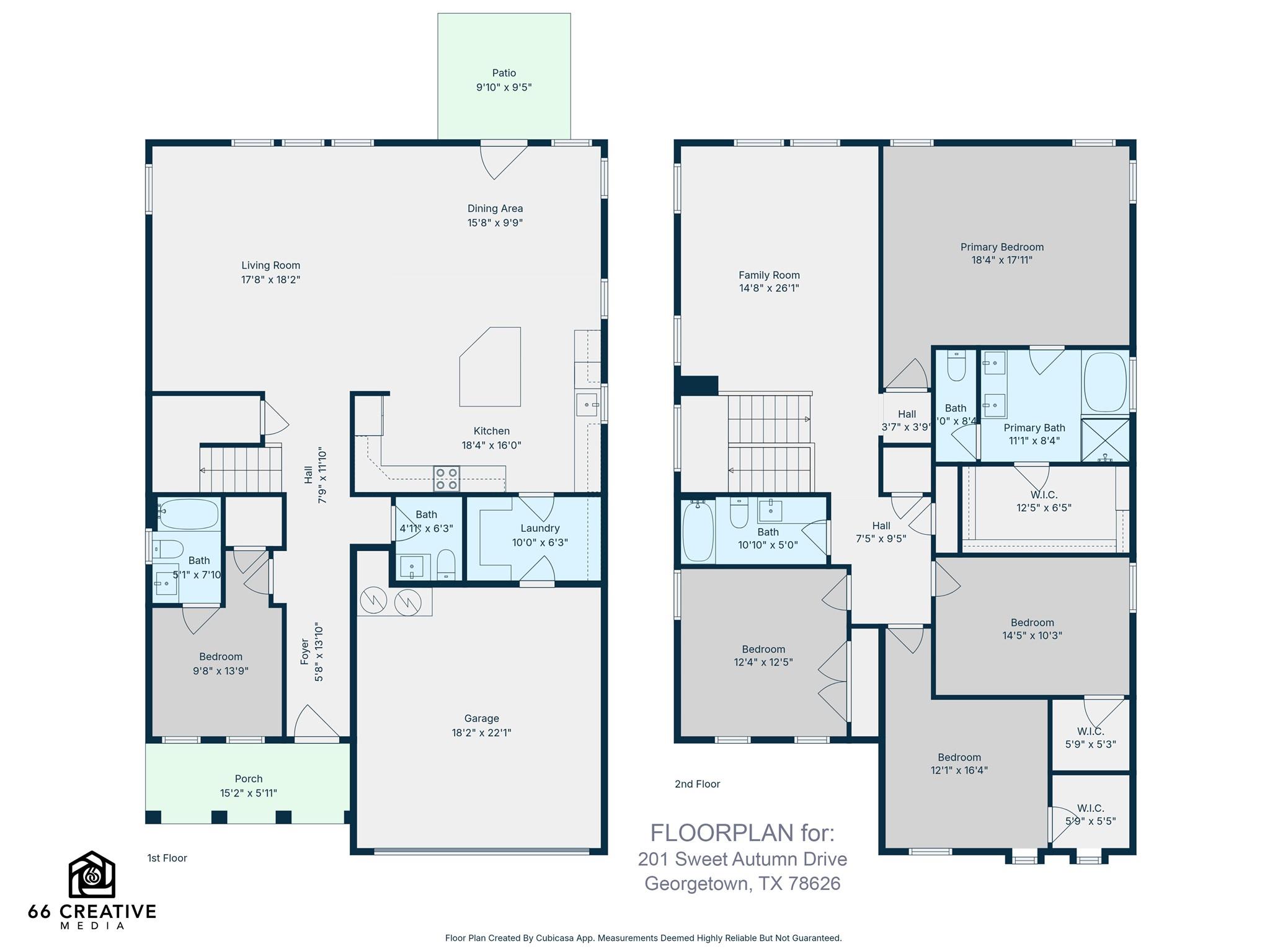 201 Sweet Autumn Dr, Georgetown, TX 78626