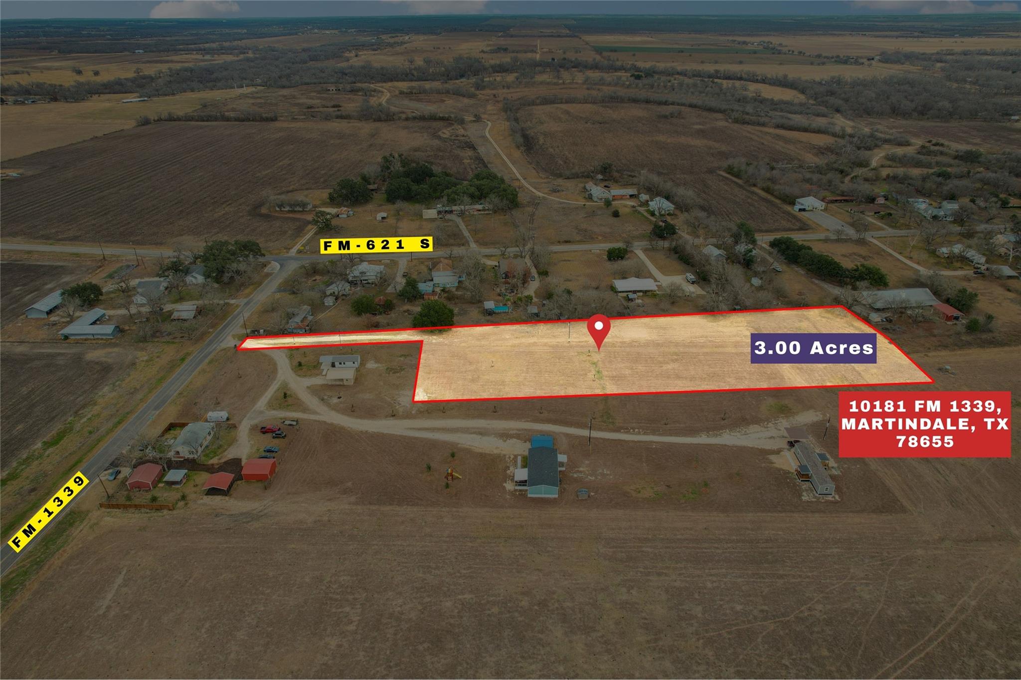 TBD FM 1339, Martindale, TX 78655