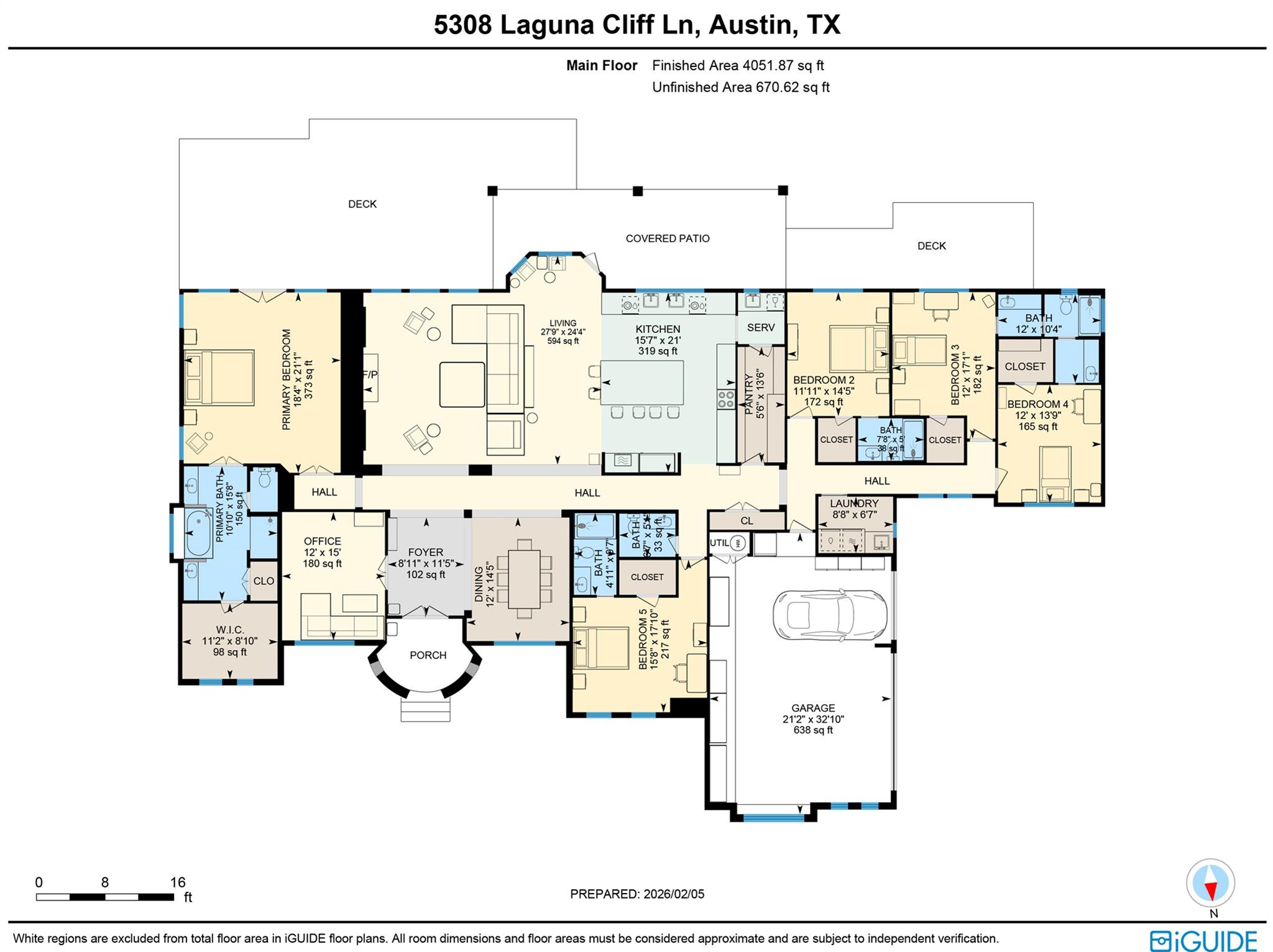 5308 Laguna Cliff Ln, Austin, TX 78734