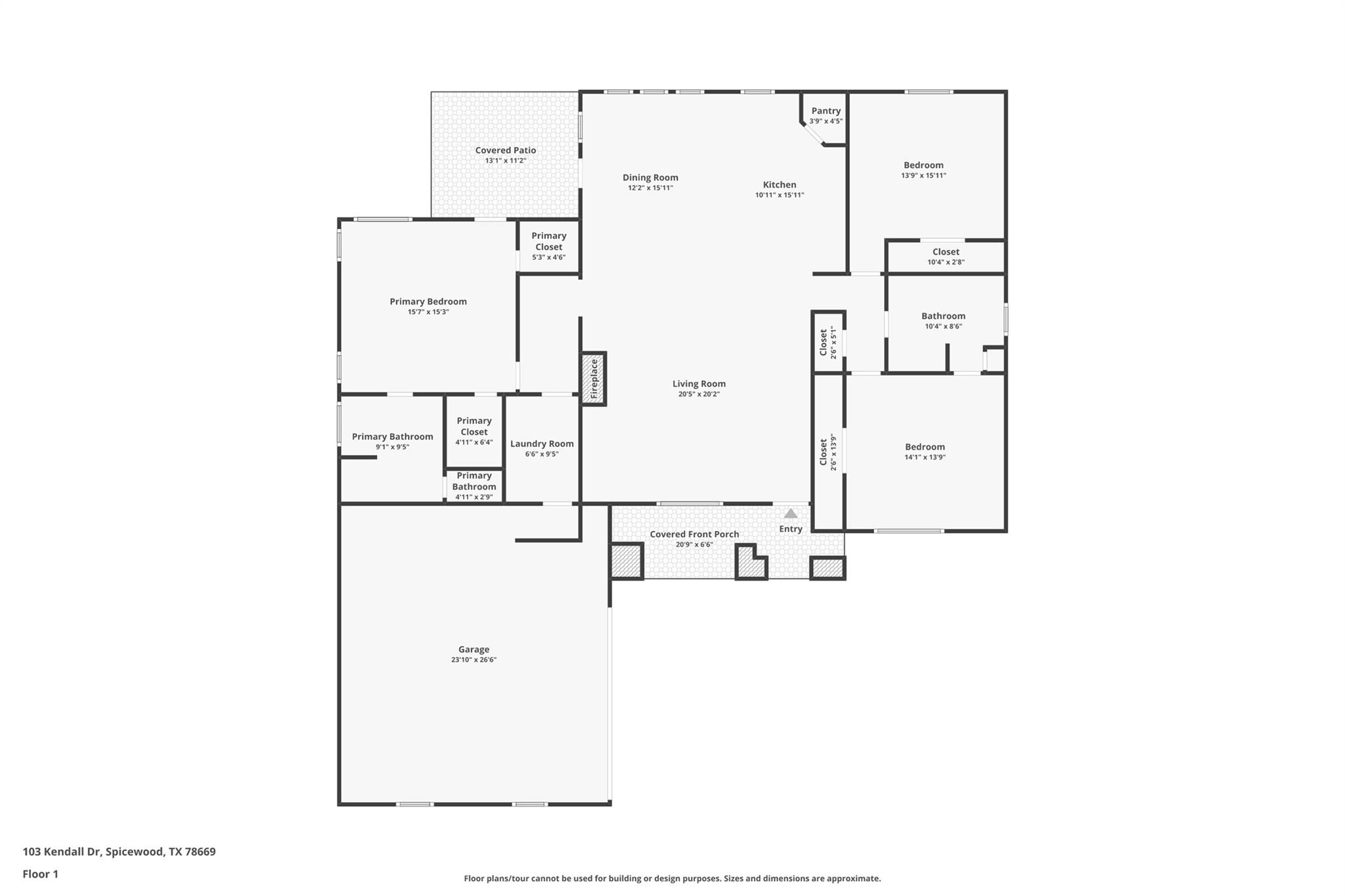 103 Kendall Dr, Spicewood, TX 78669