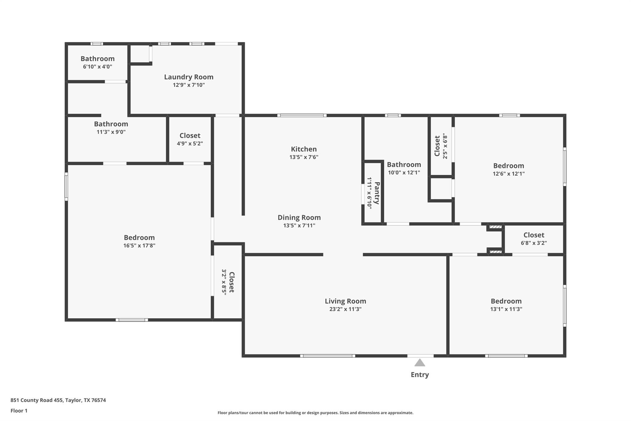 851 & 877 County Road 455, Coupland, TX 78615