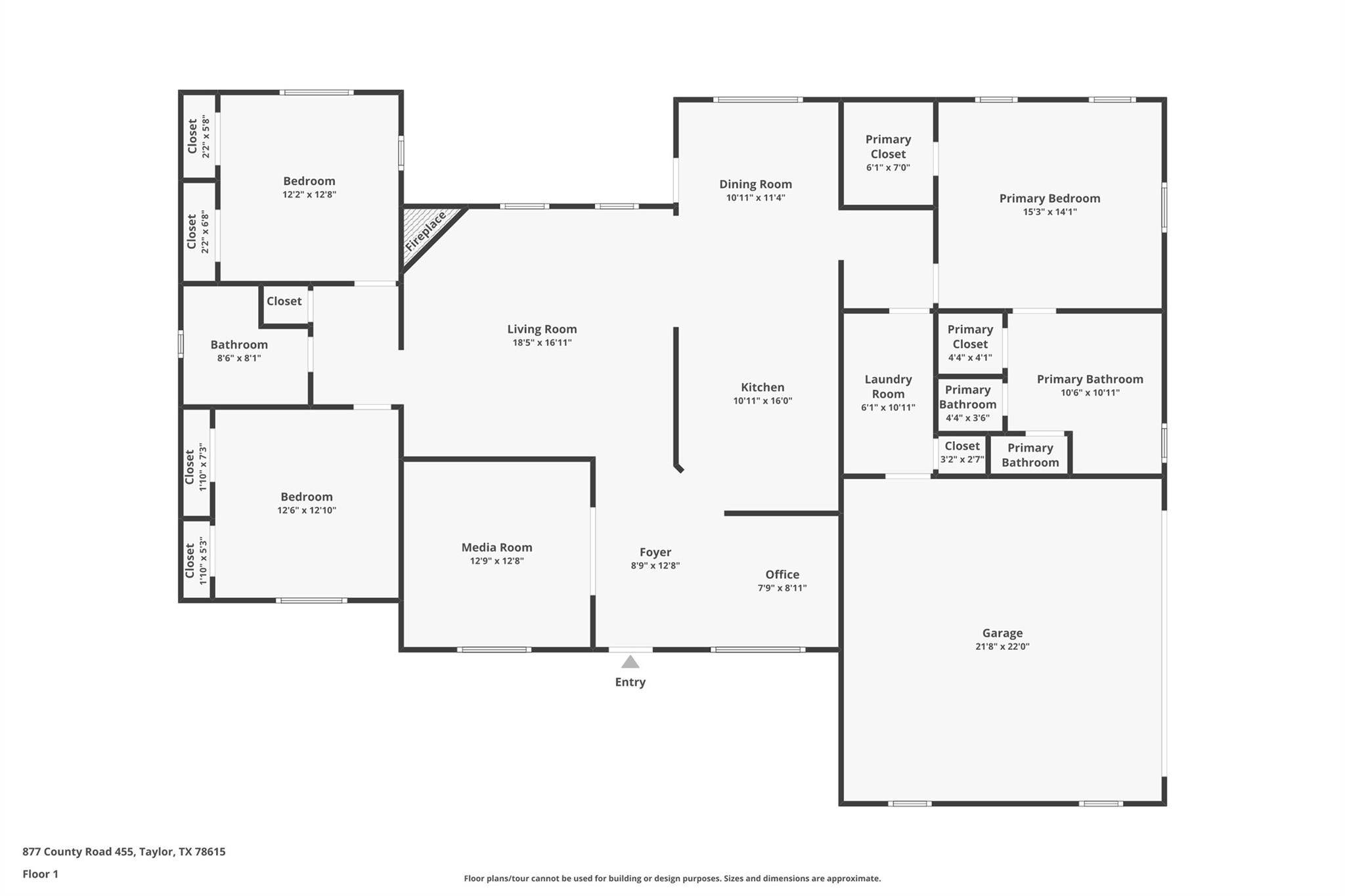 851 & 877 County Road 455, Coupland, TX 78615