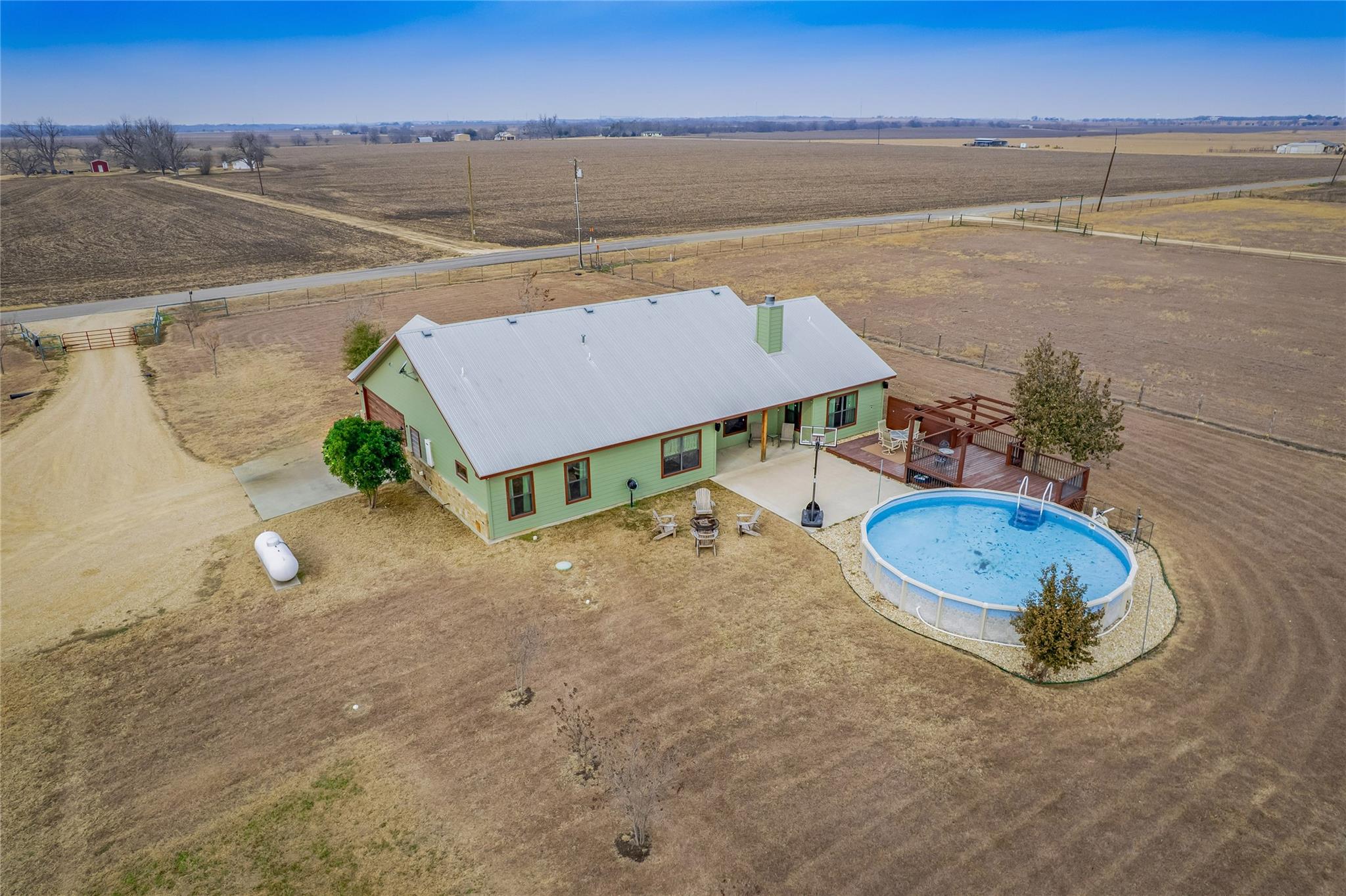 851 & 877 County Road 455, Coupland, TX 78615