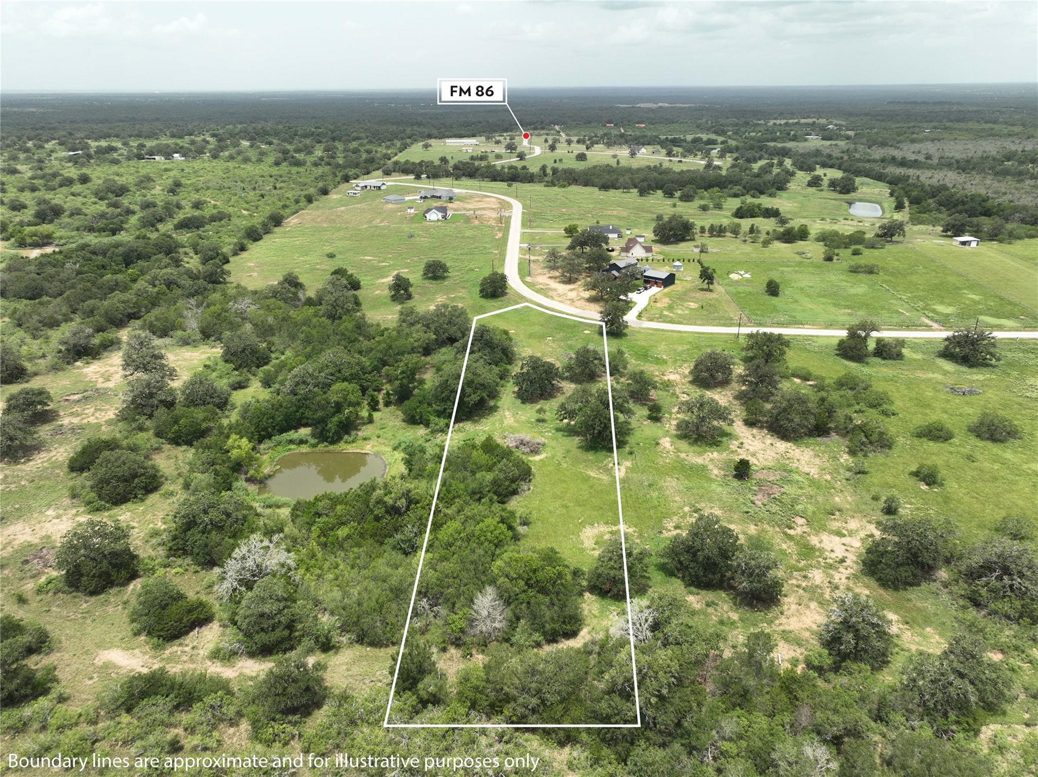 Lot 3-8 (3.001 Acres) Starlight Path, Red Rock, TX 78662