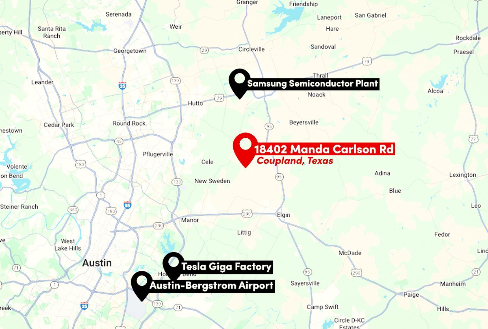 18402 Manda Carlson Rd, Coupland, TX 78615