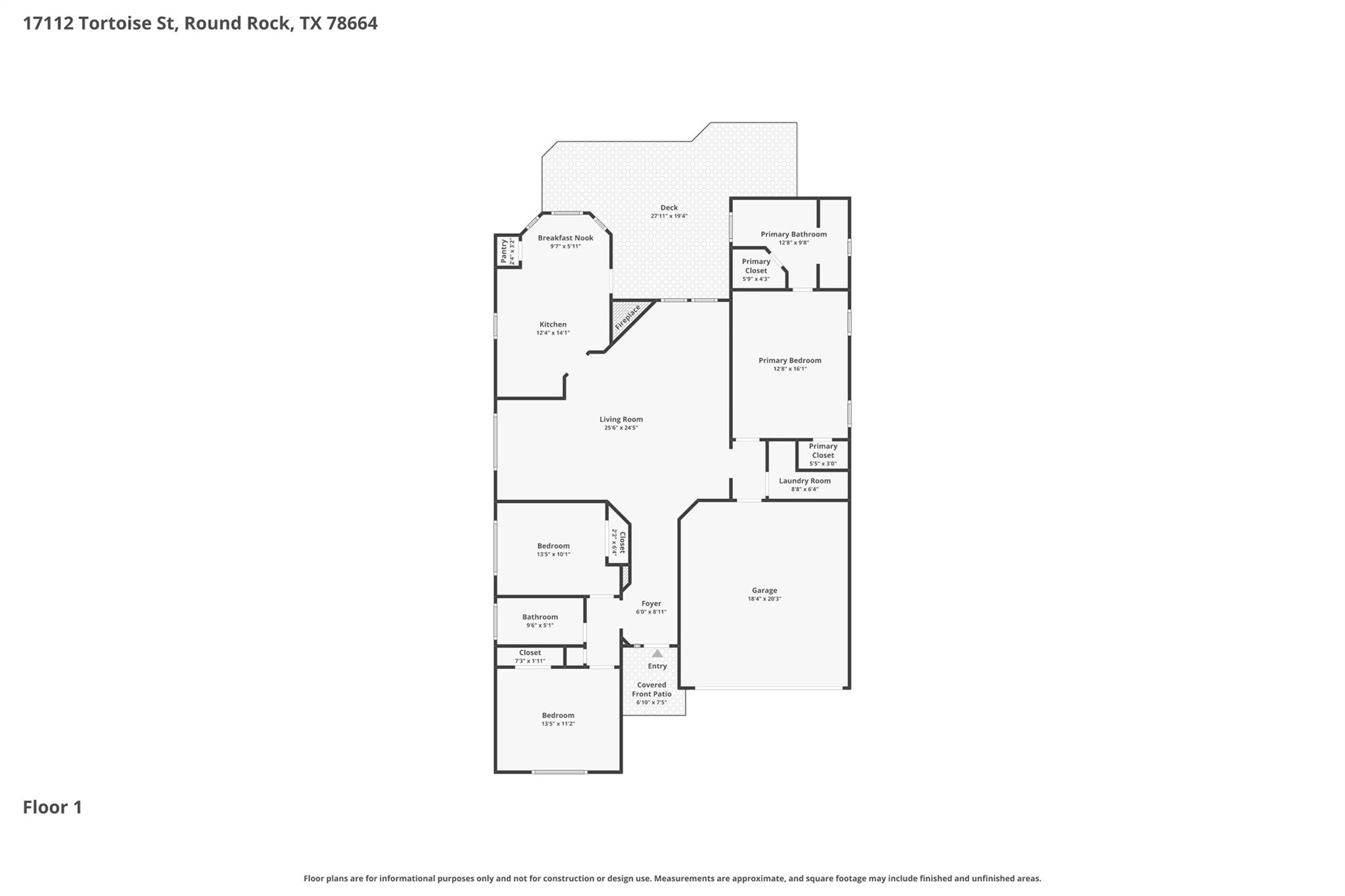 17112 Tortoise St, Round Rock, TX 78664
