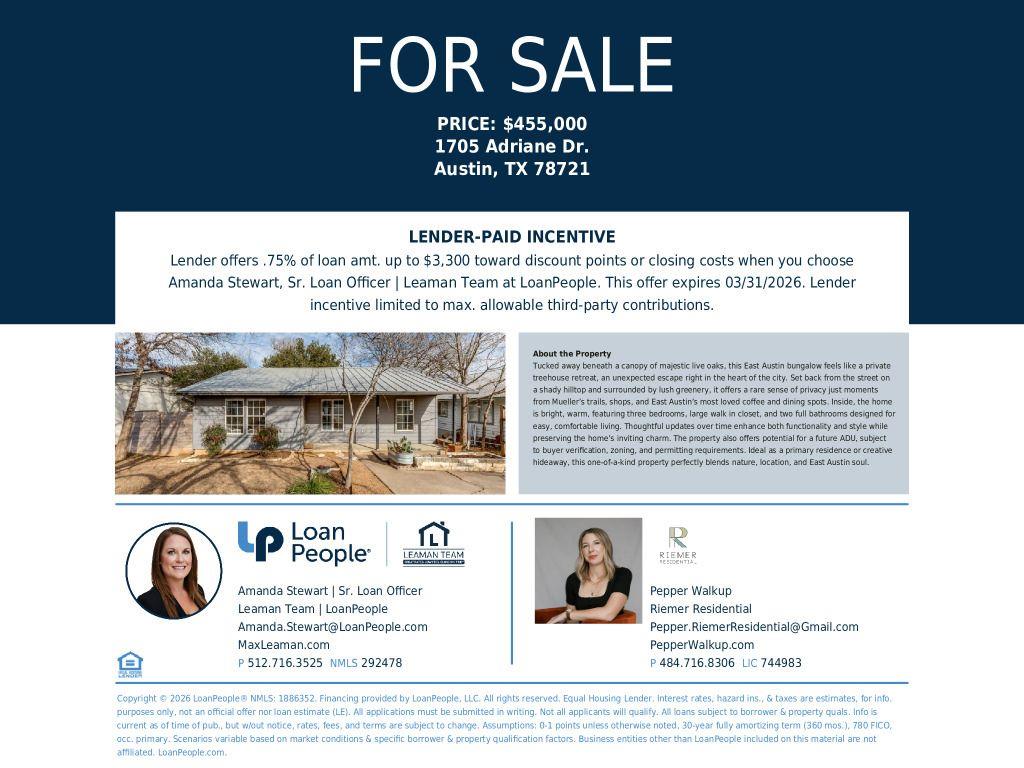 1705 Adriane Dr, Austin, TX 78721