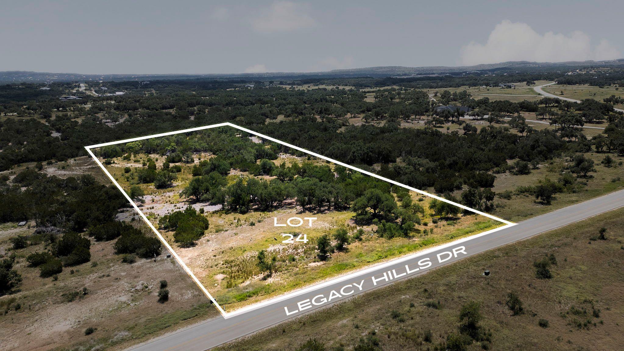 LOT 24 Legacy Hills Dr, Johnson City, TX 78636