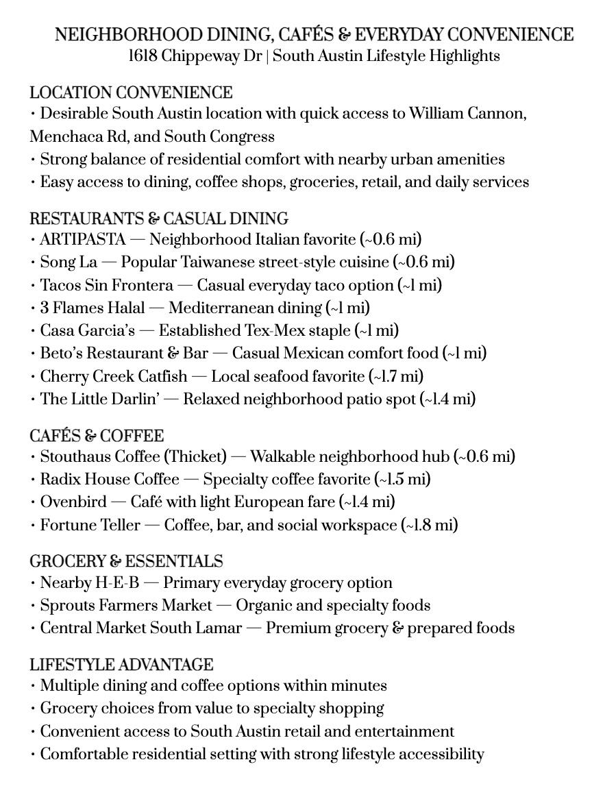 1618 Chippeway Ln, Austin, TX 78745