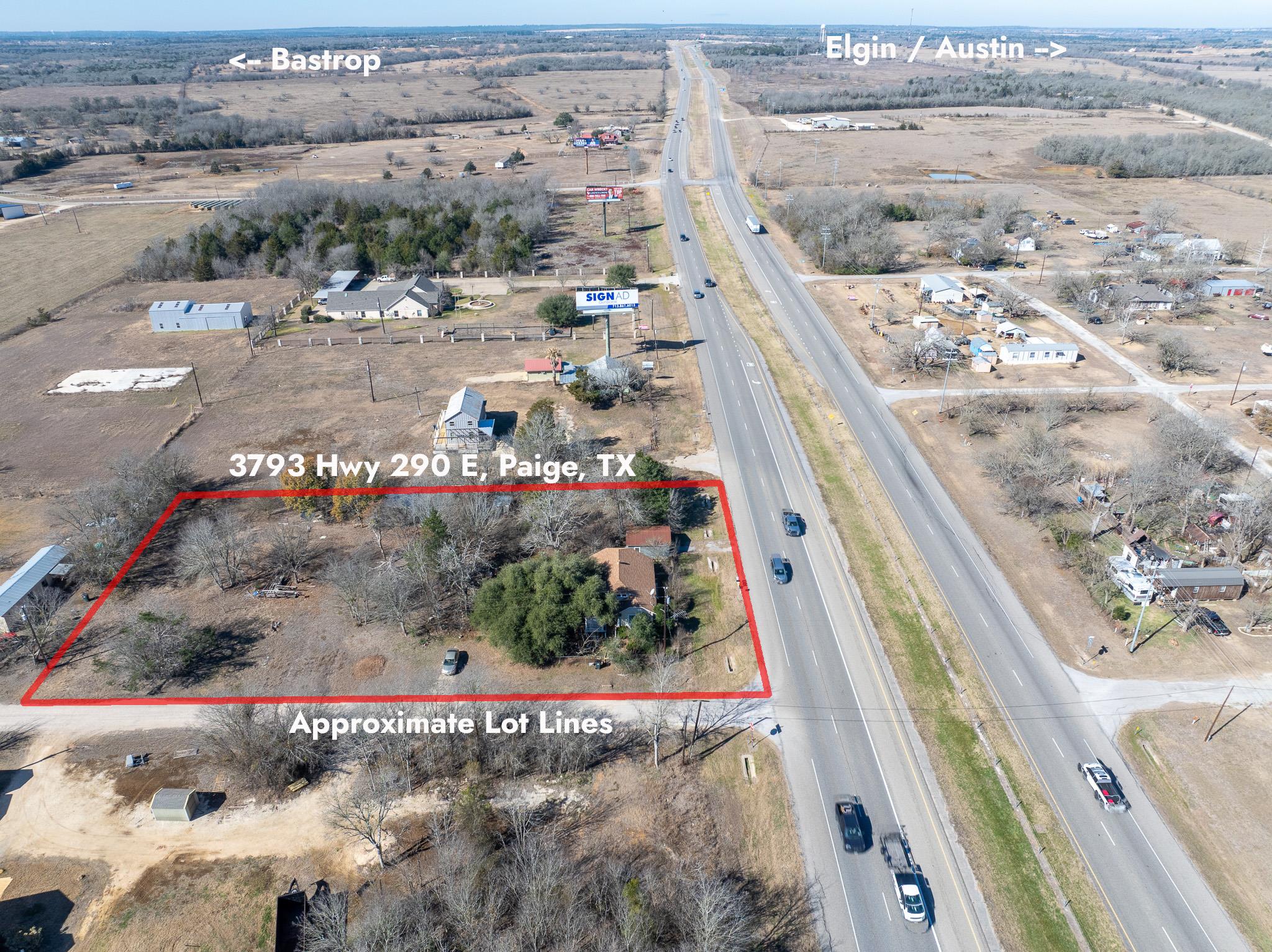 3793 Us-290 E, Paige, TX 78659