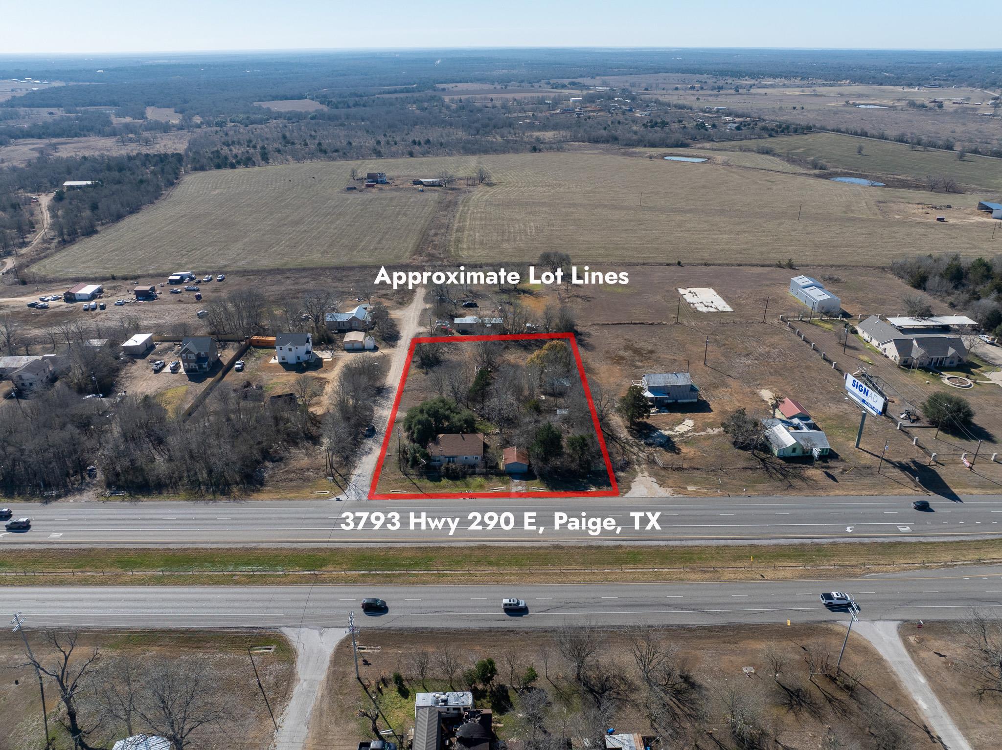 3793 Us-290 E, Paige, TX 78659