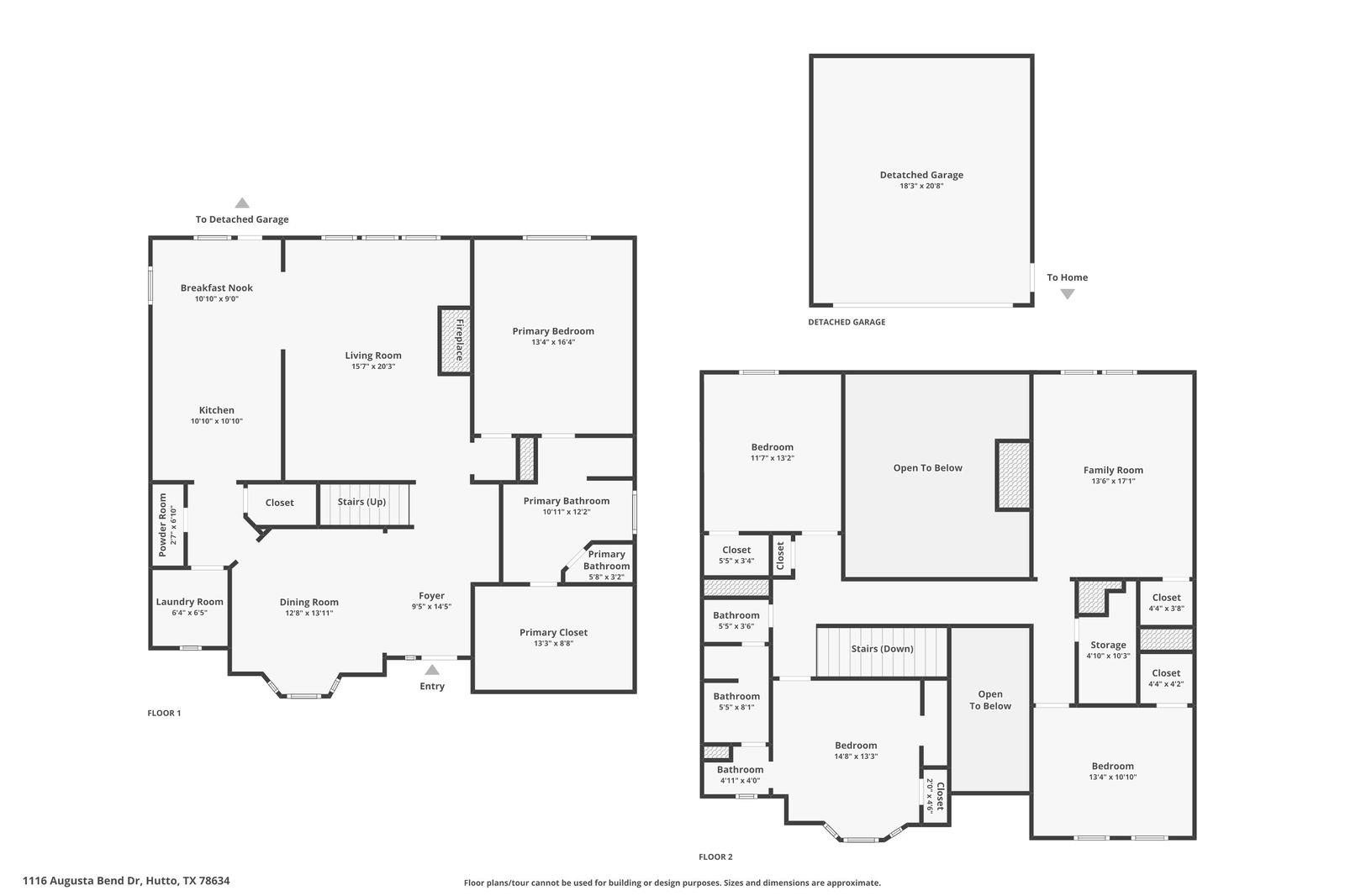 1116 Augusta Bend Dr, Hutto, TX 78634