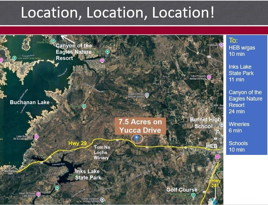 221 Yucca and adjoining lot Dr, Burnet, TX 78611