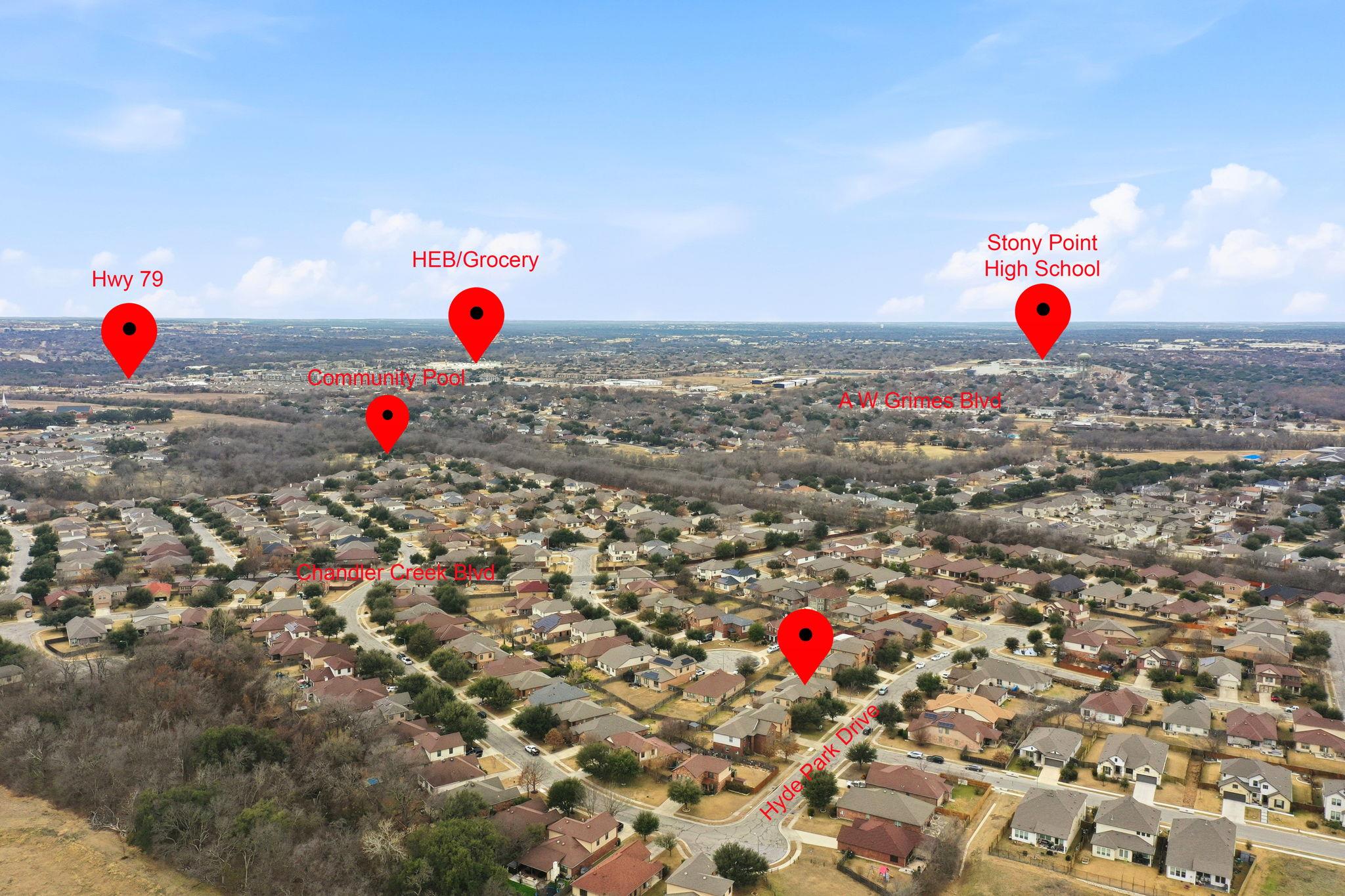 1200 Hyde Park Dr, Round Rock, TX 78665