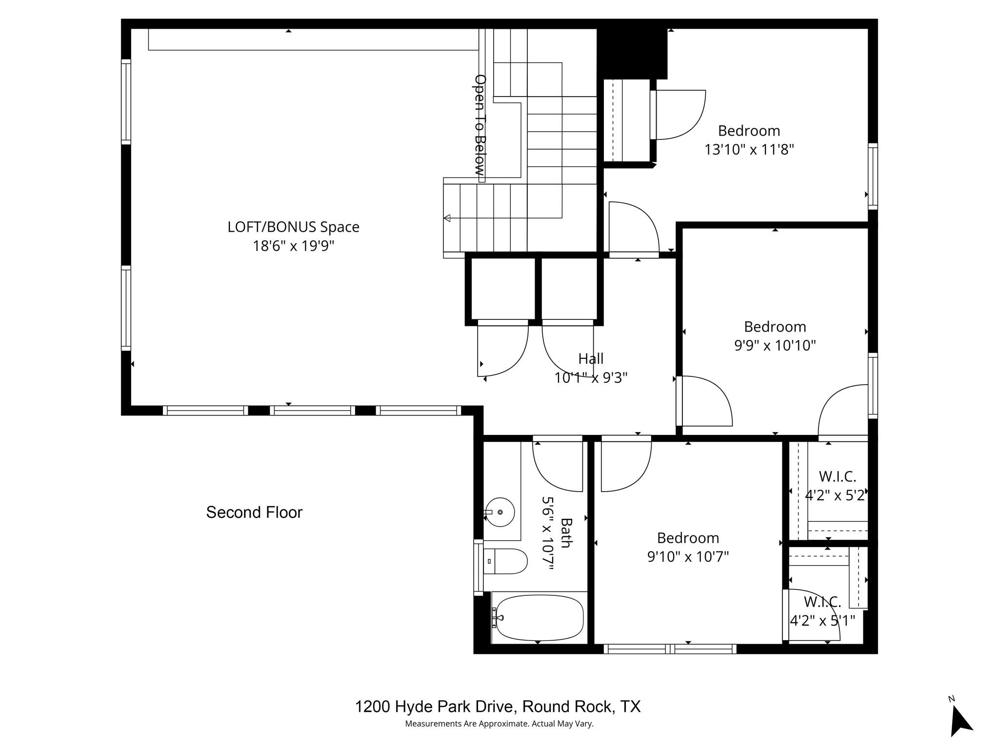 1200 Hyde Park Dr, Round Rock, TX 78665