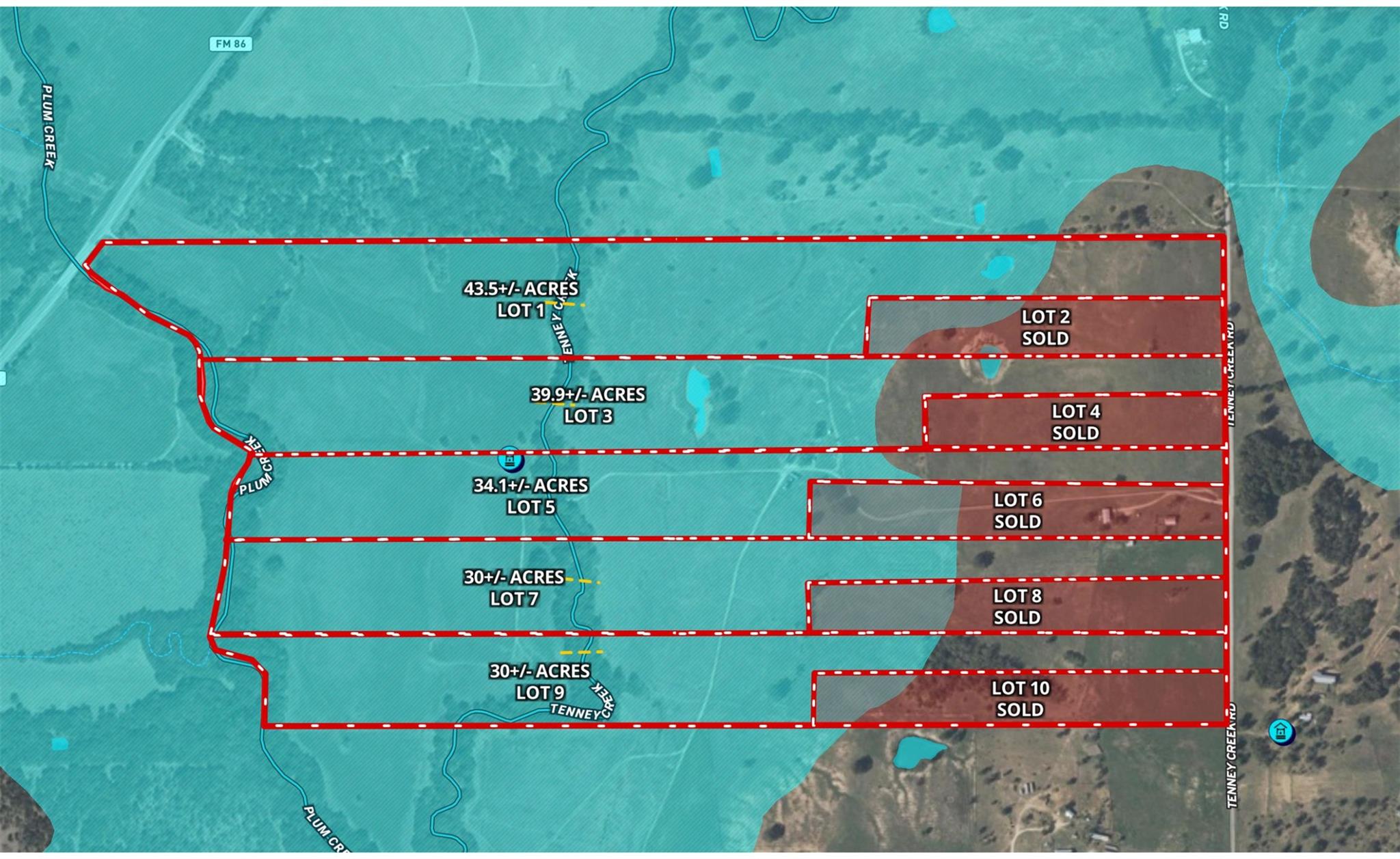 TBD Lot 5 Tenney Creek Rd Rd, Dale, TX 78616