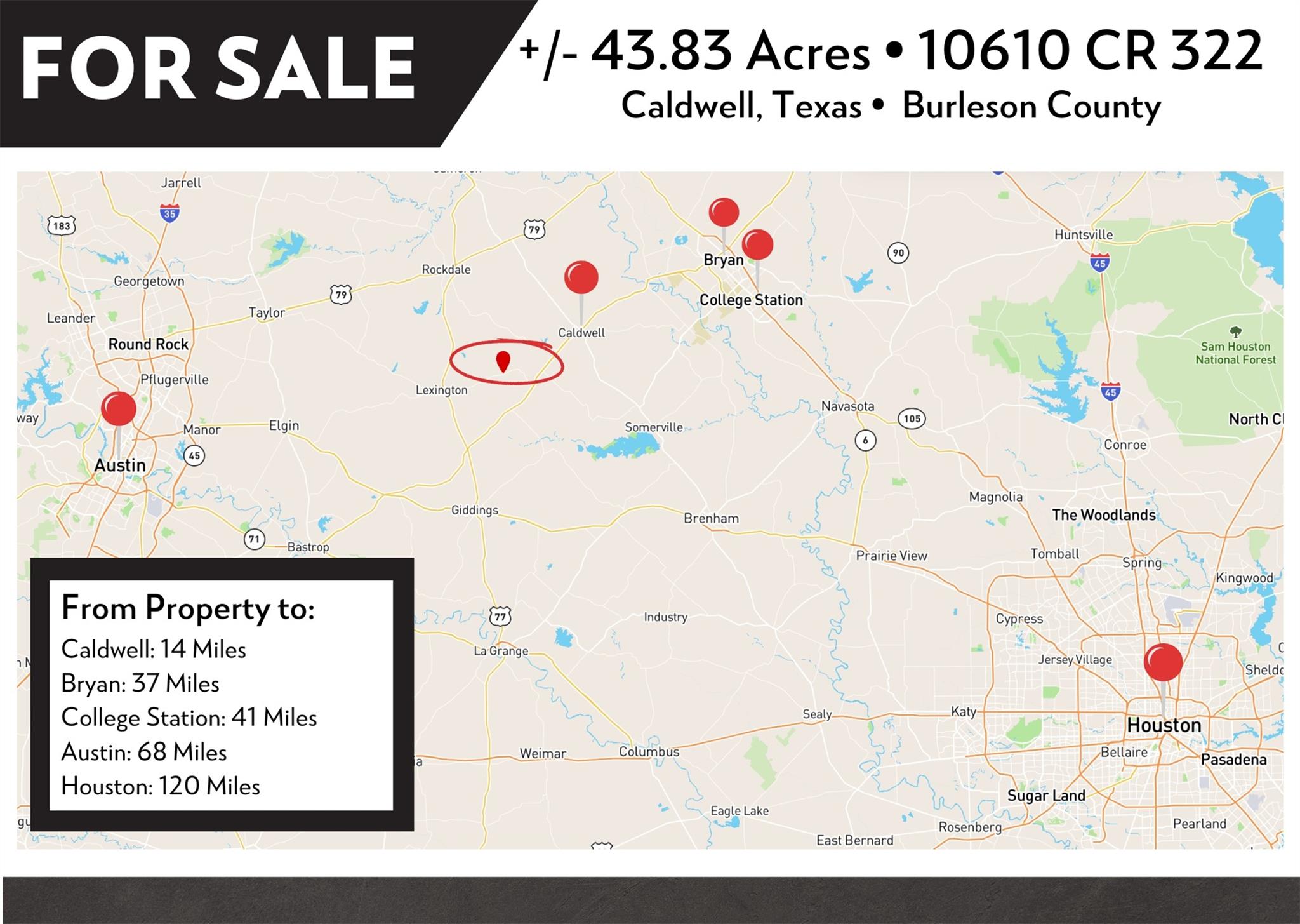 10610 CR 322, Caldwell, TX 77836