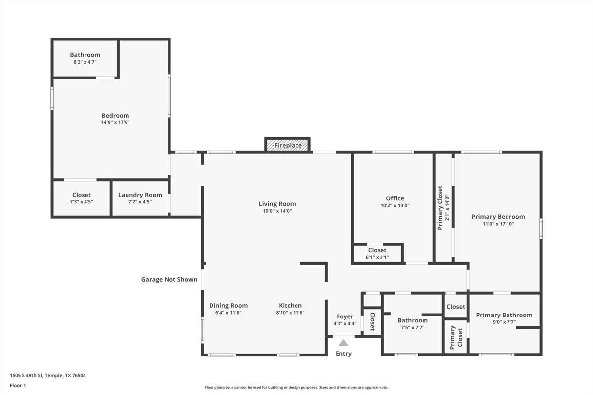 1505 S 49th St, Temple, TX 76504