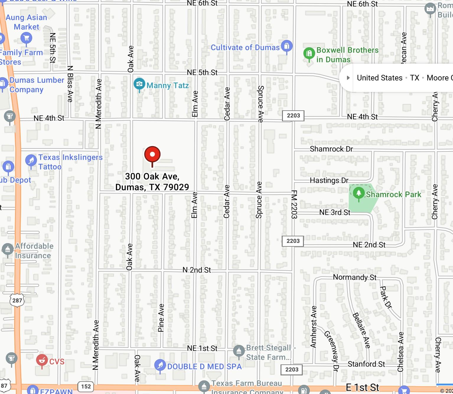 300 Oak Ave, Dumas, TX 79029