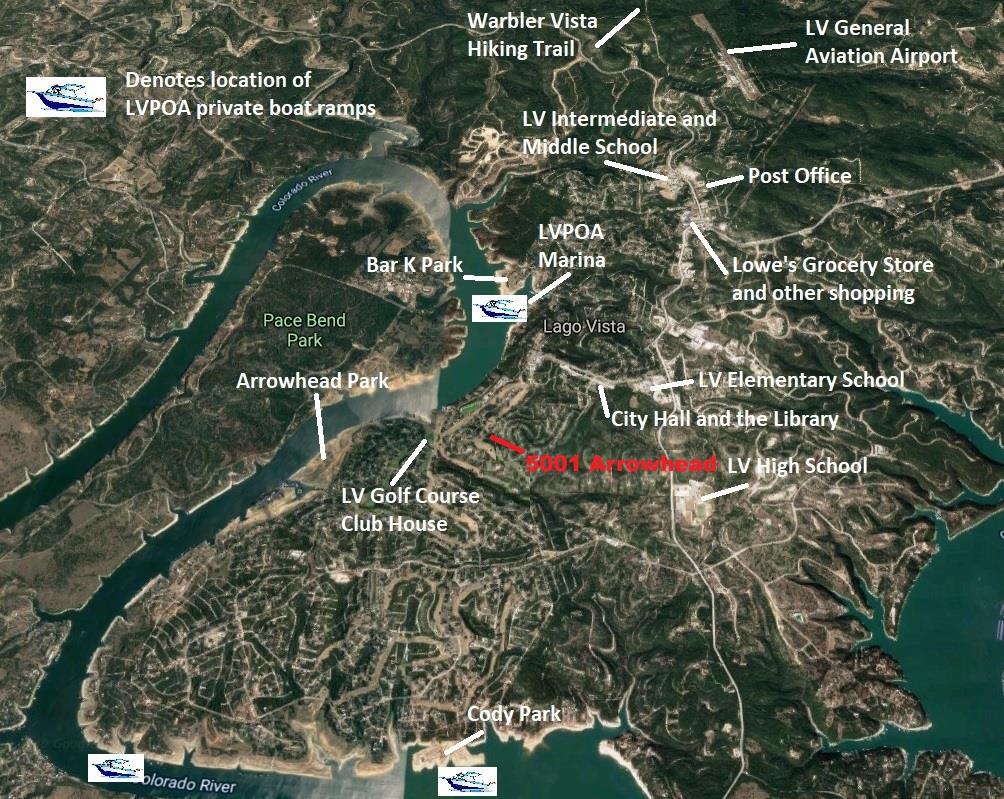 5001 Arrowhead Dr, Lago Vista, TX 78645