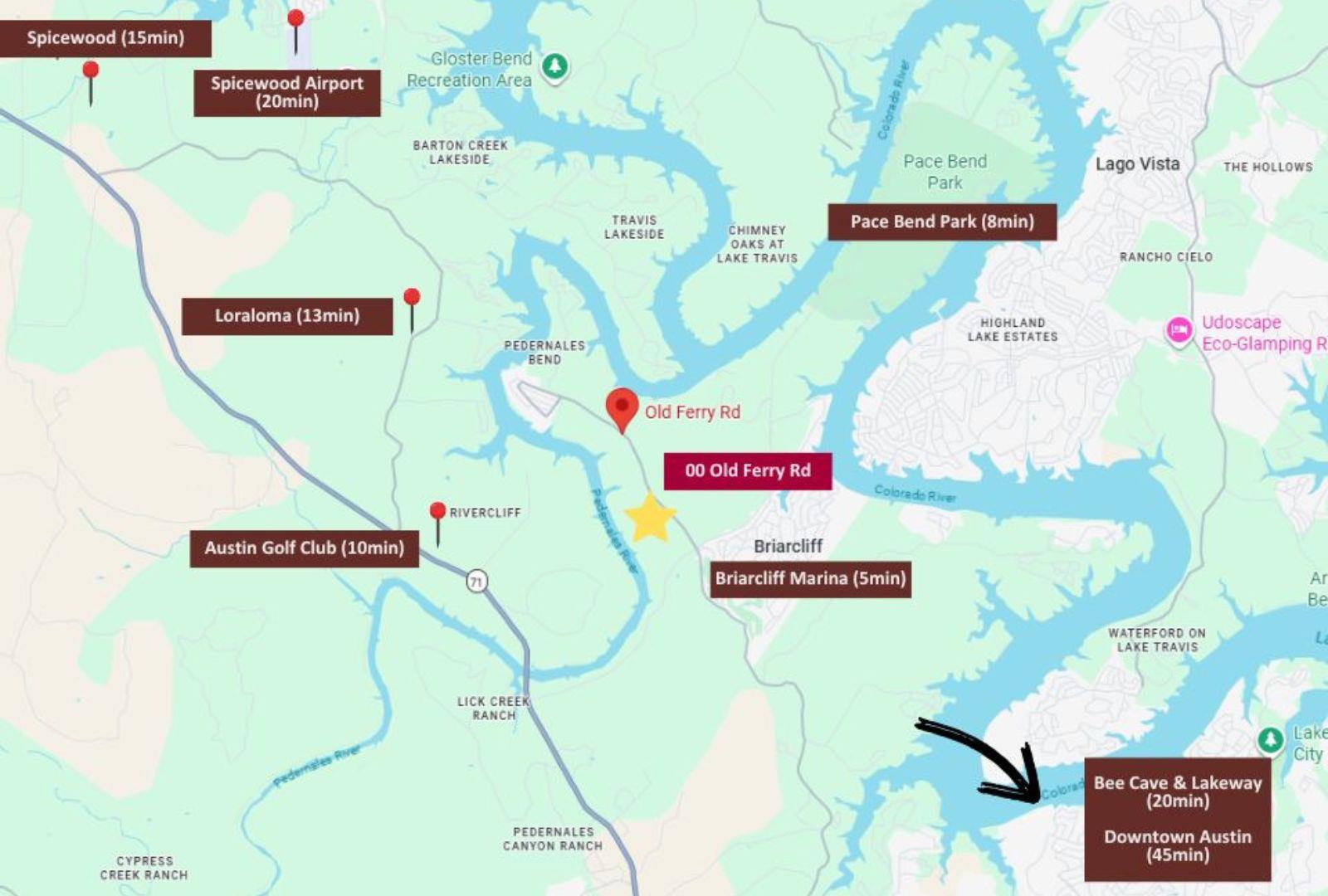 0000 Old Ferry Rd, Spicewood, TX 78669