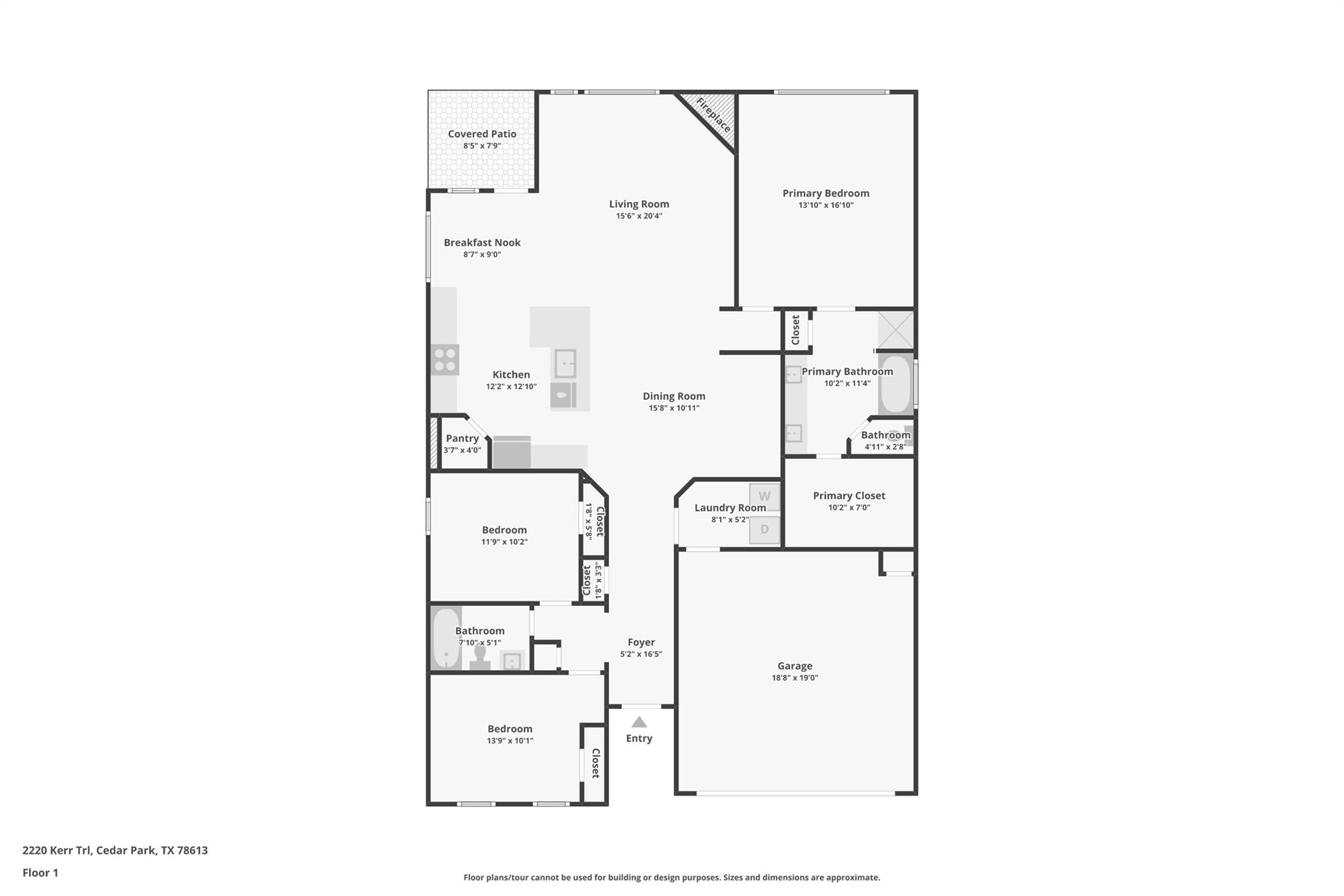 2220 Kerr Trl, Cedar Park, TX 78613