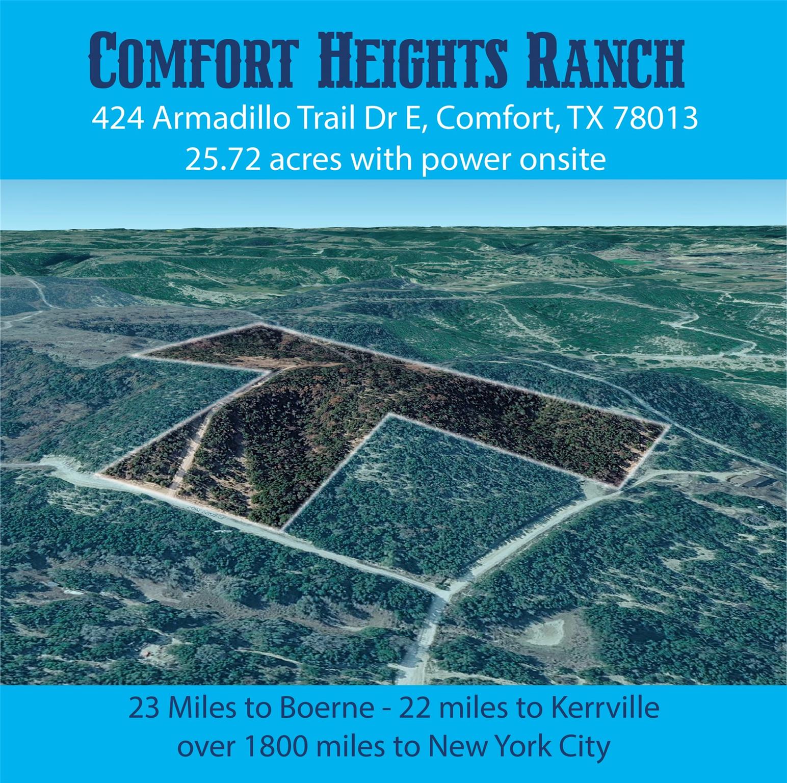424 Armadillo Trail Dr E, Center Point, TX 78013