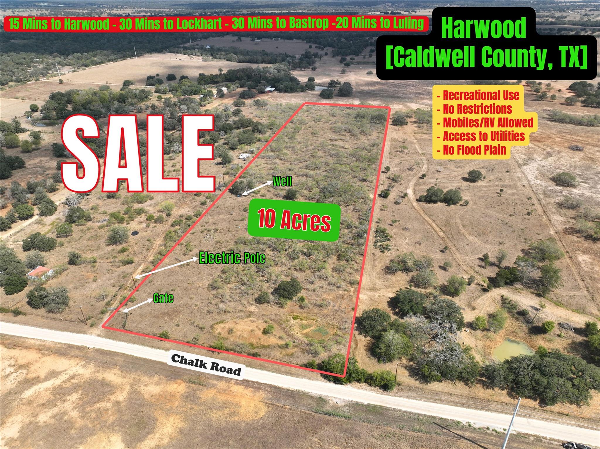 0000 Chalk Rd, Harwood, TX 78632