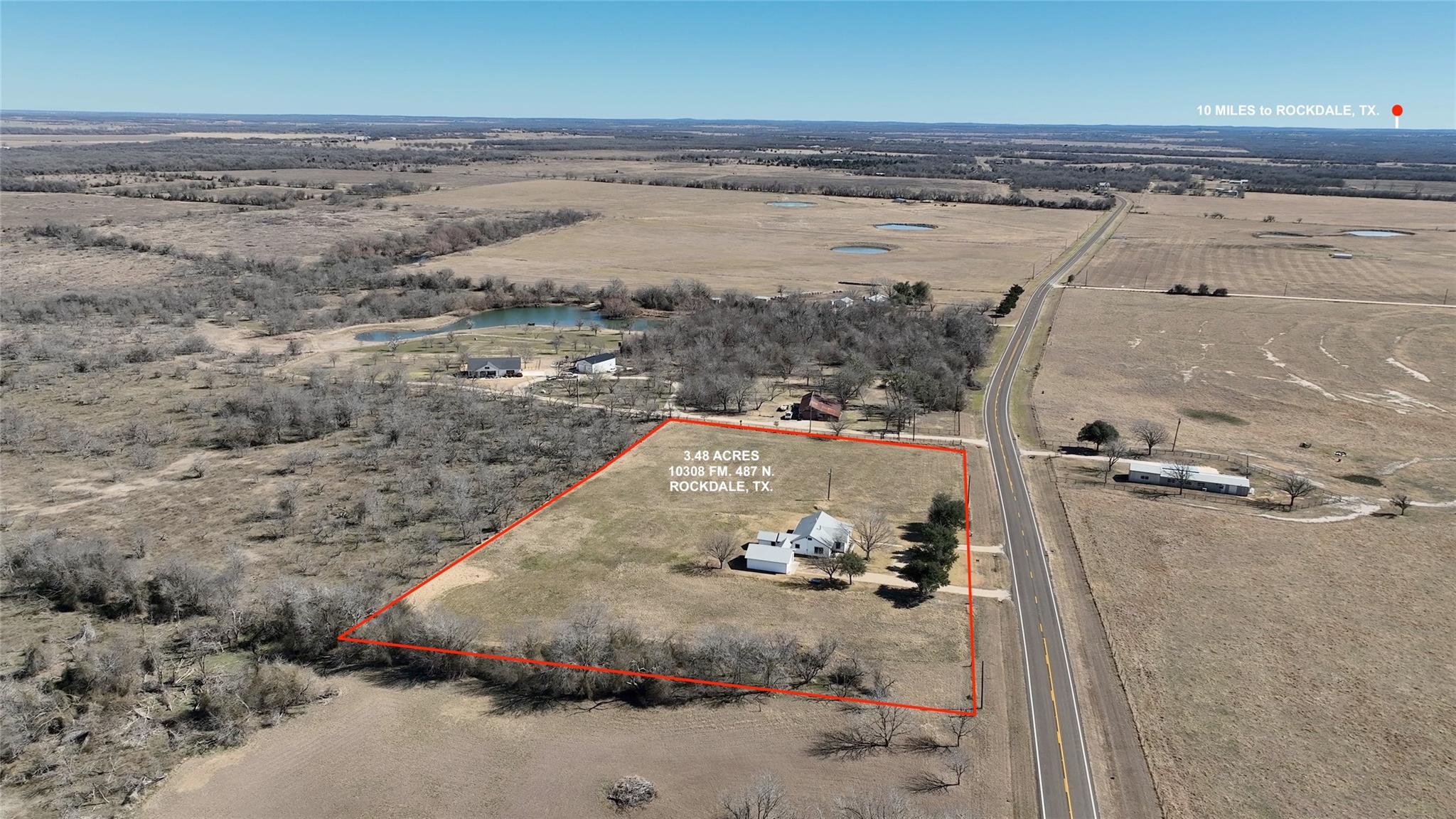 10308 N FM 487, Rockdale, TX 76567