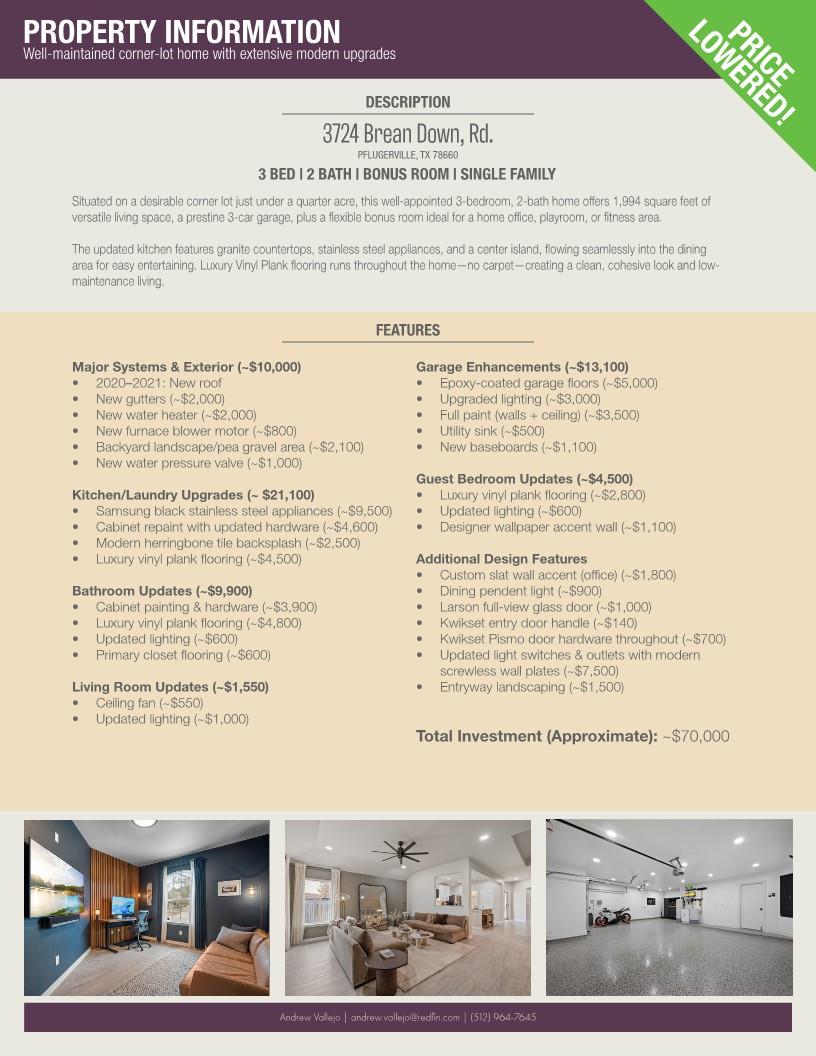 3724 Brean Down, Pflugerville, TX 78660