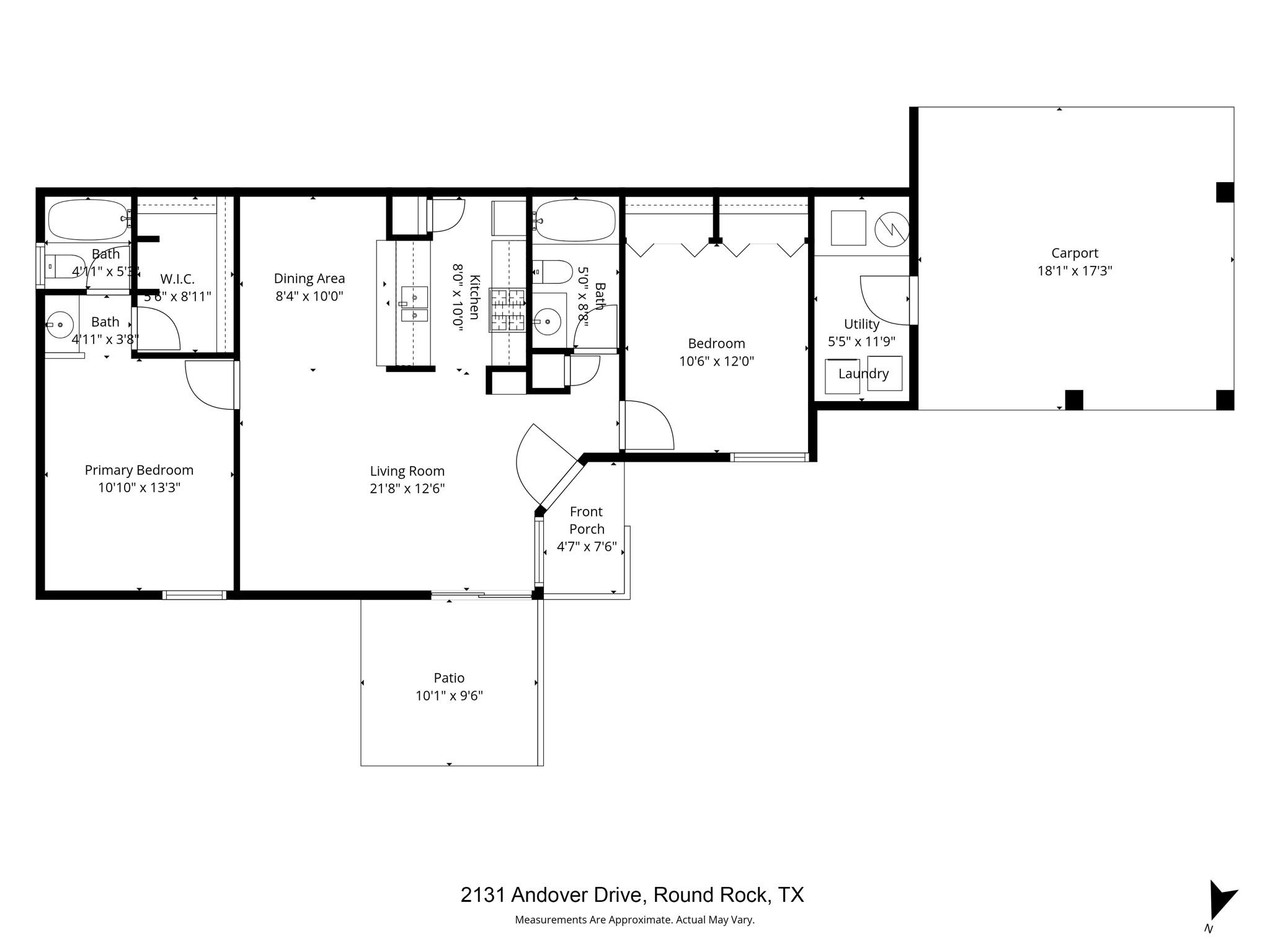 2131 Andover Dr, Round Rock, TX 78664