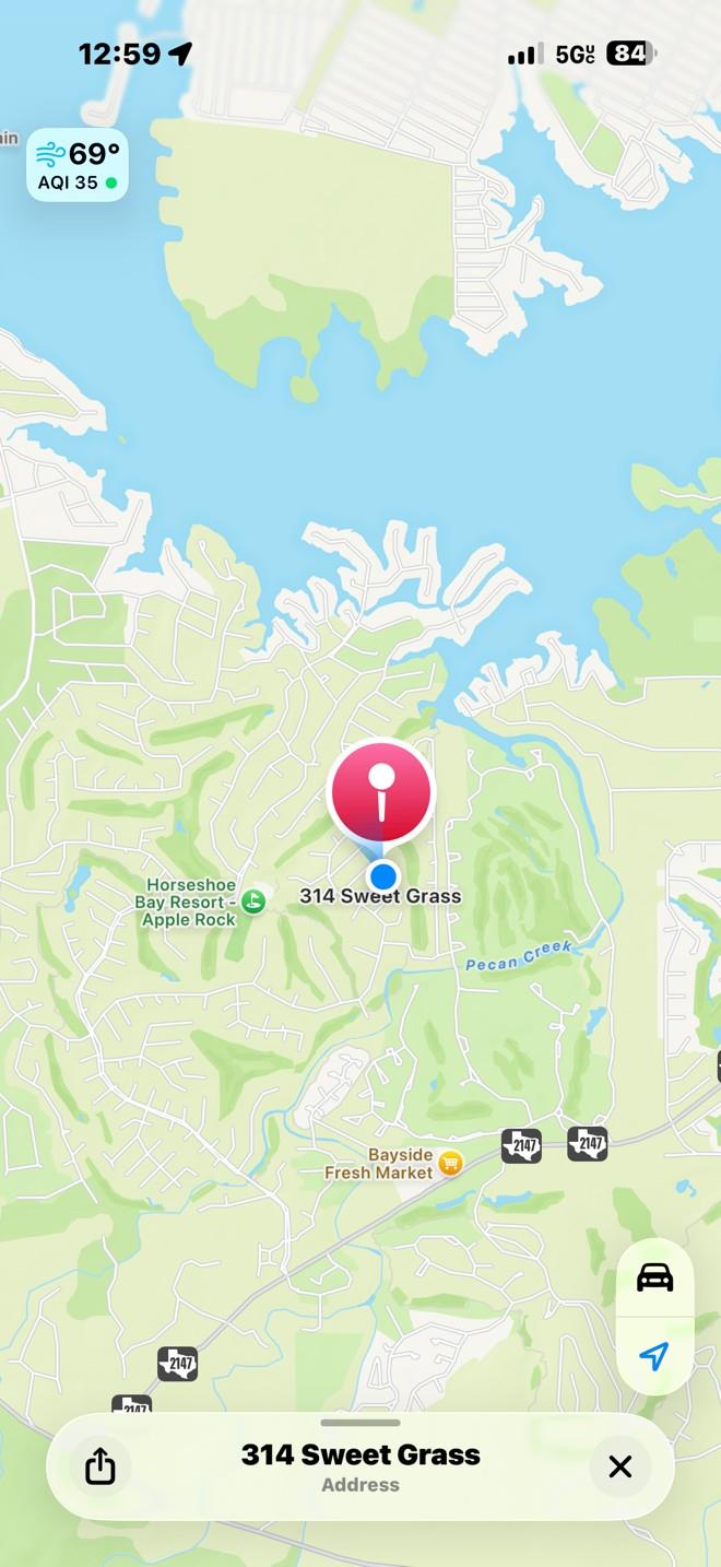 314 Sweet Grass, Horseshoe Bay, TX 78657