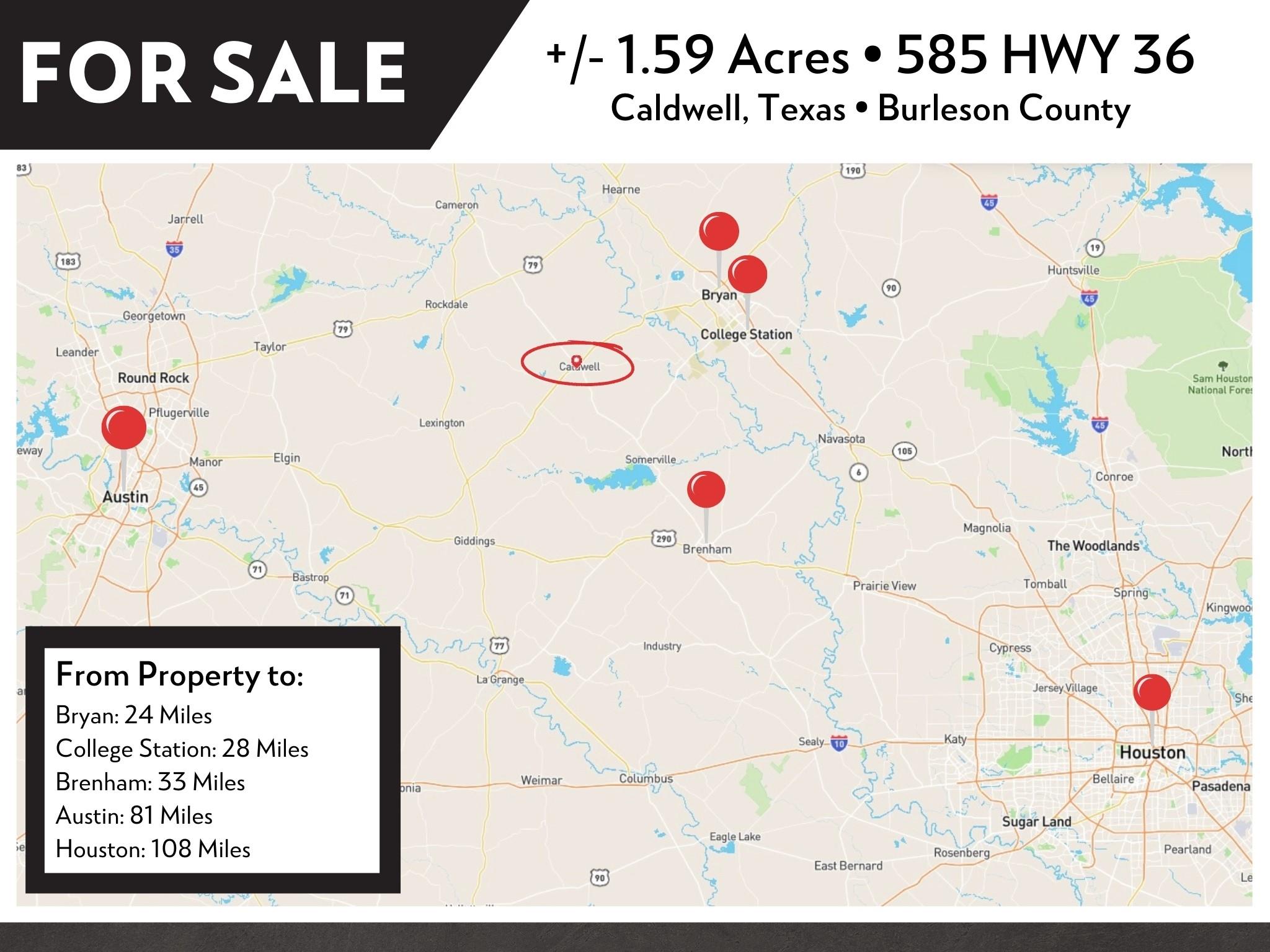 585 State Highway 36 N, Caldwell, TX 77836