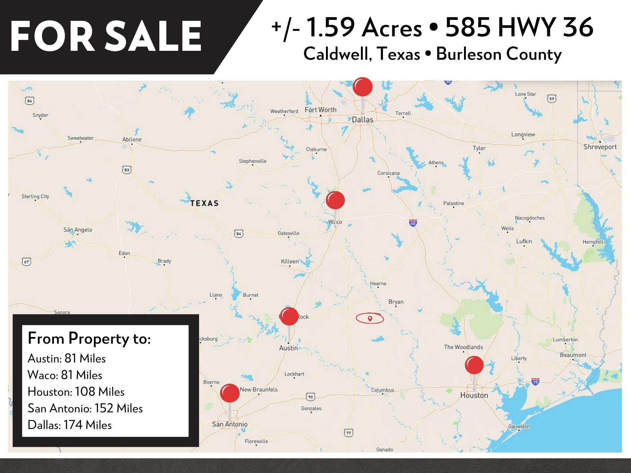 585 State Highway 36 N, Caldwell, TX 77836