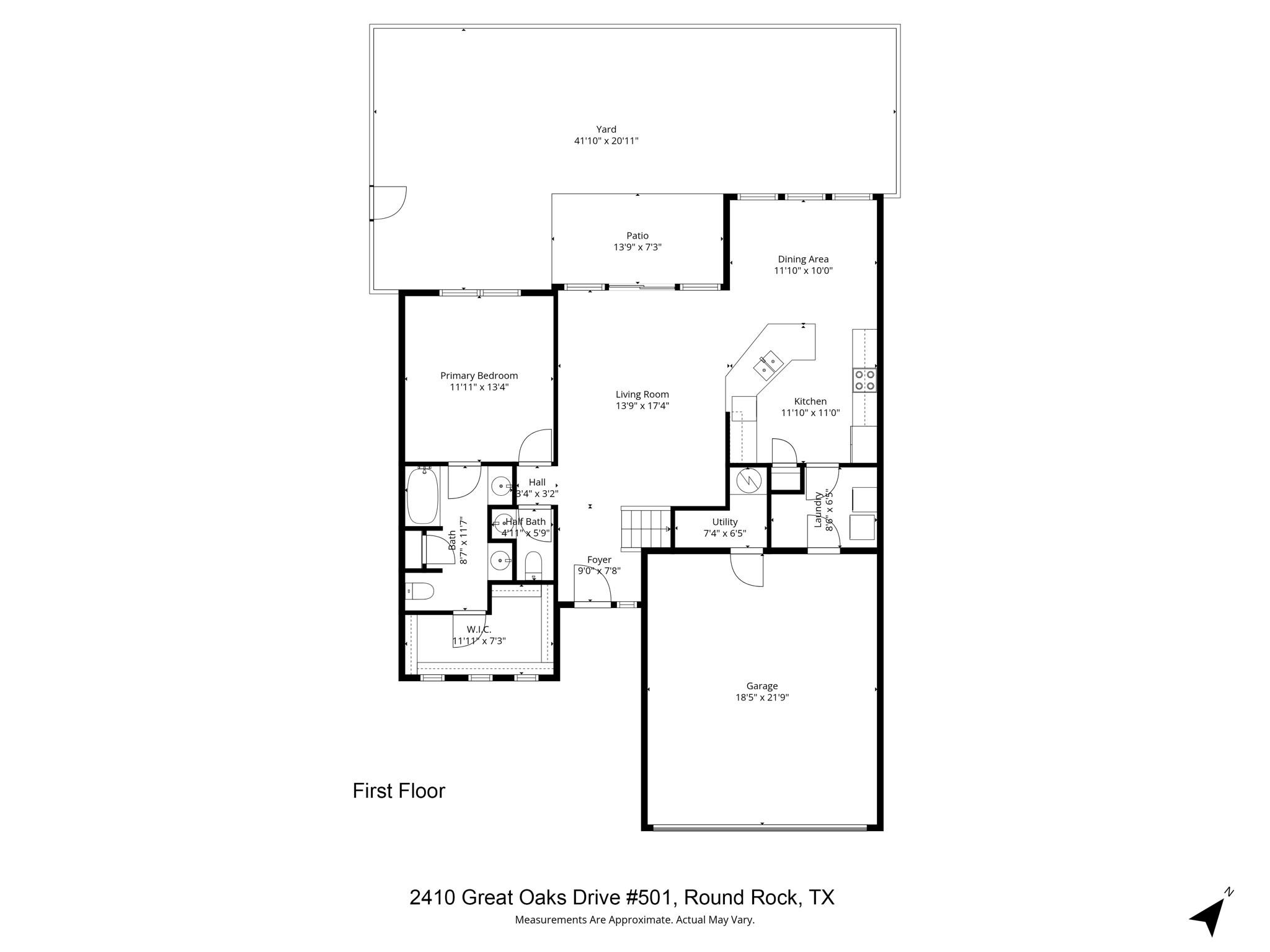 2410 S Great Oaks Dr S # 501, Round Rock, TX 78681