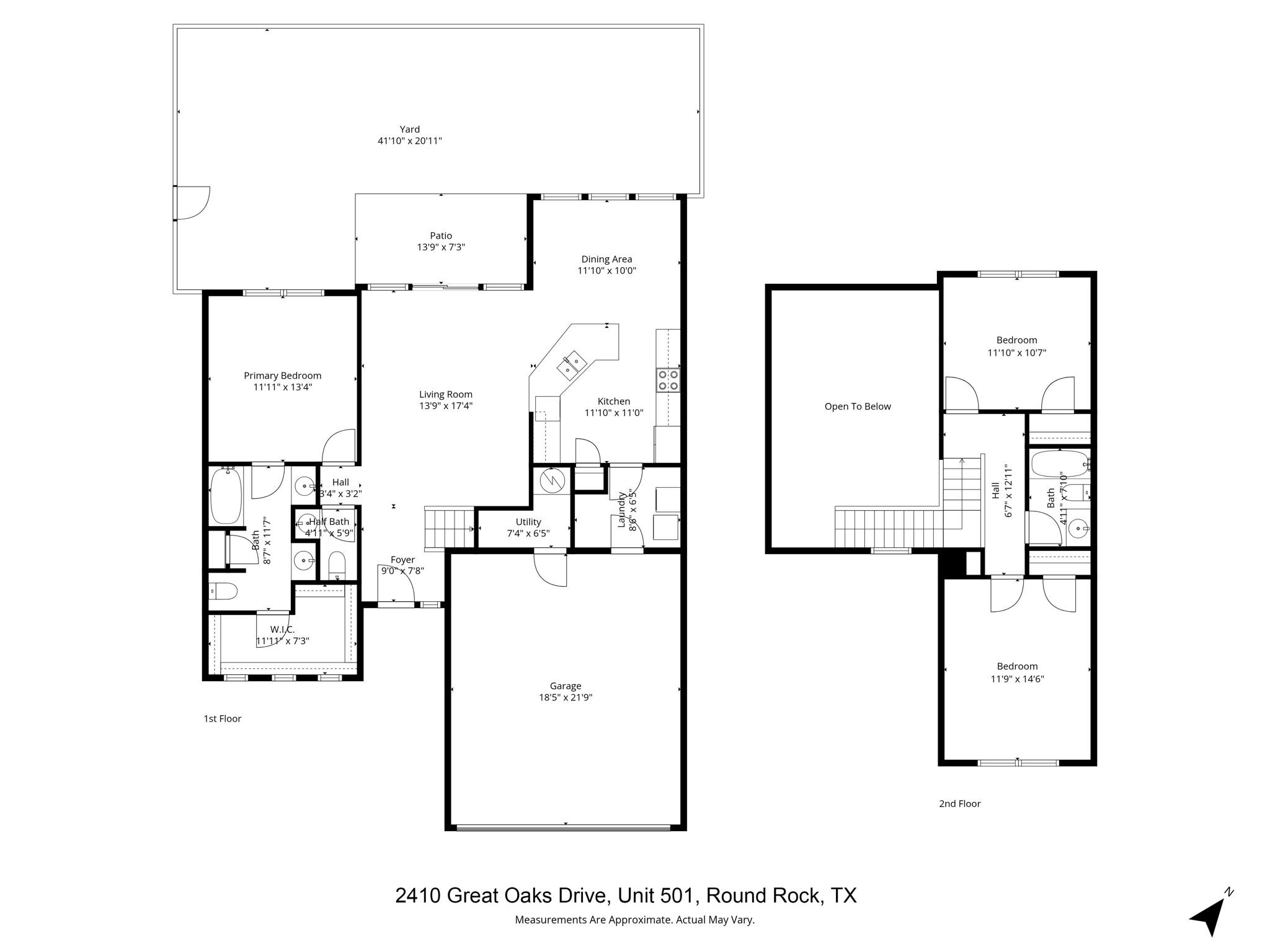 2410 S Great Oaks Dr S # 501, Round Rock, TX 78681
