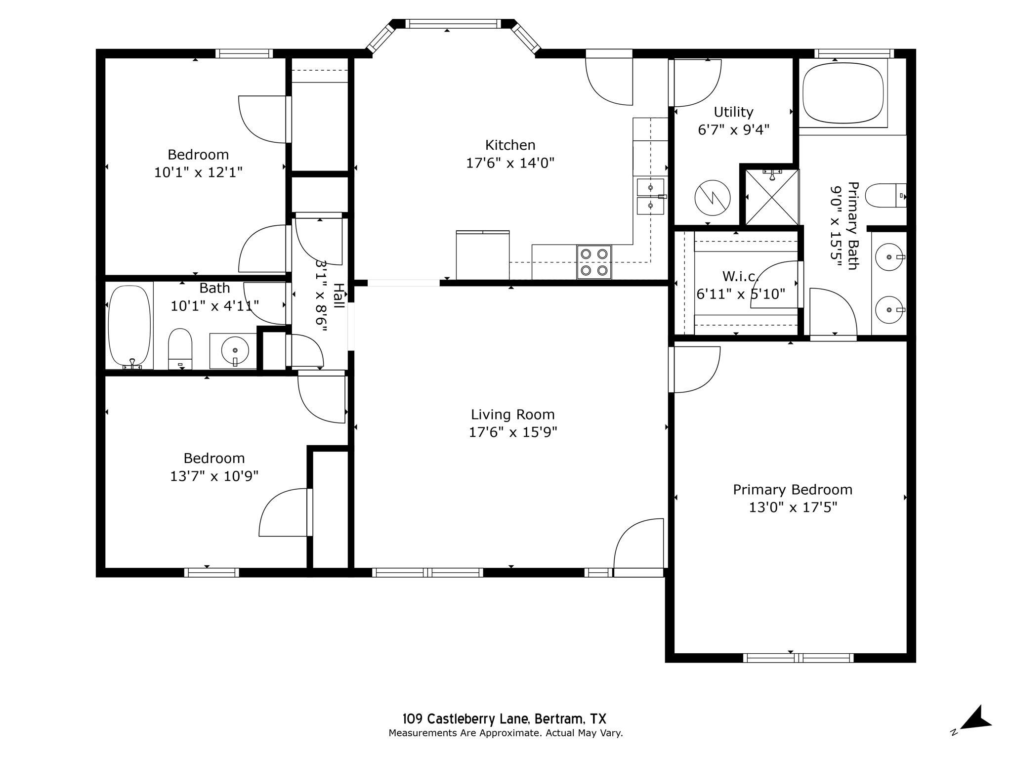 109 Castleberry Ct, Bertram, TX 78605