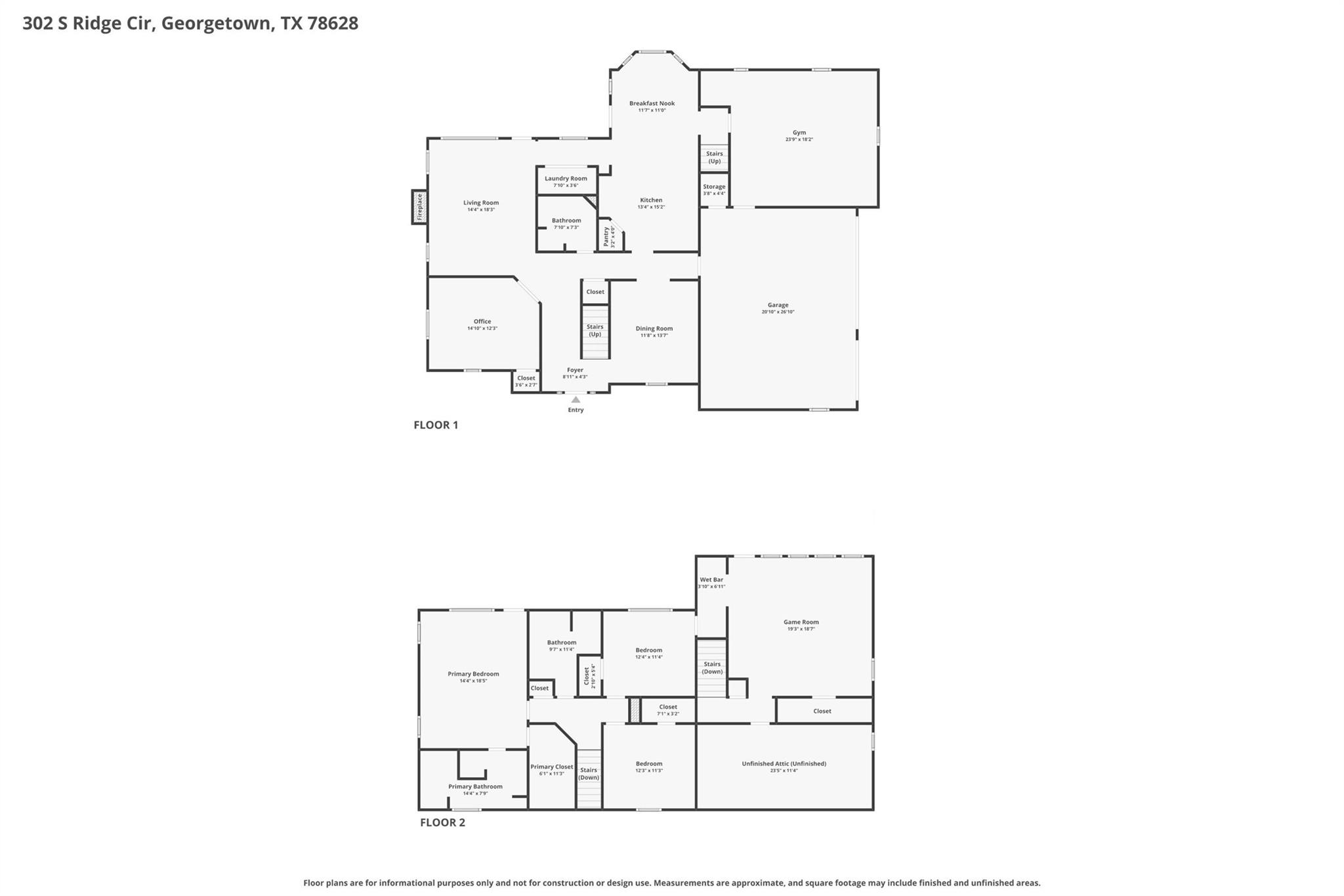 302 S Ridge Cir, Georgetown, TX 78628