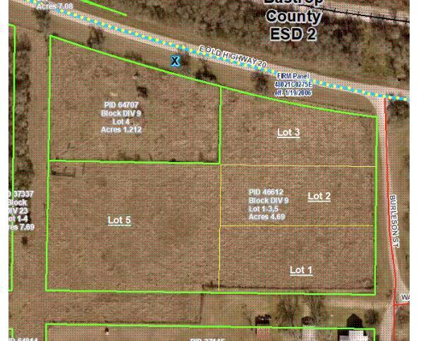 TBD.. Burleson St, Paige, TX 78659