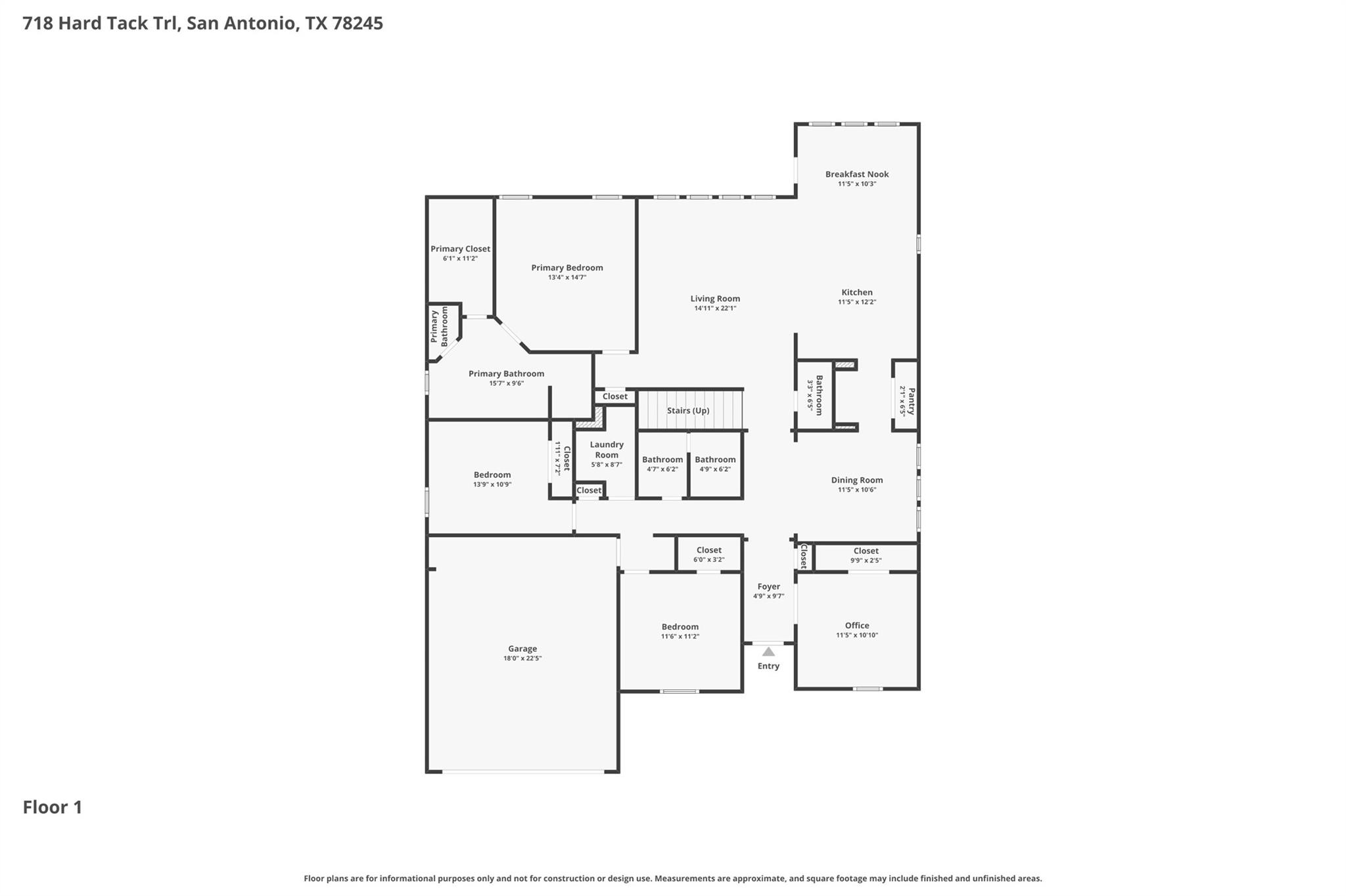 718 Hard Tack Trl, San Antonio, TX 78245