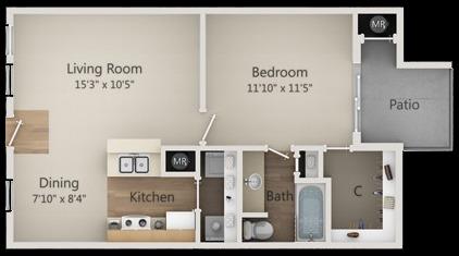 2809 W William Cannon Dr # I104, Austin, TX 78745