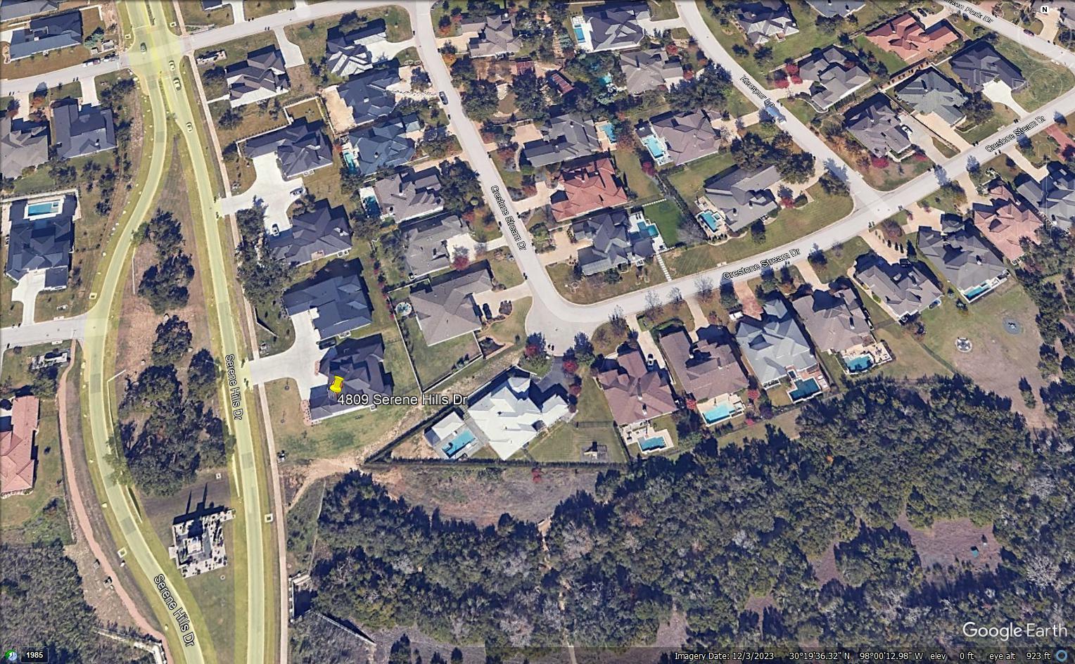 4809 SERENE HILLS Dr, Austin, TX 78738